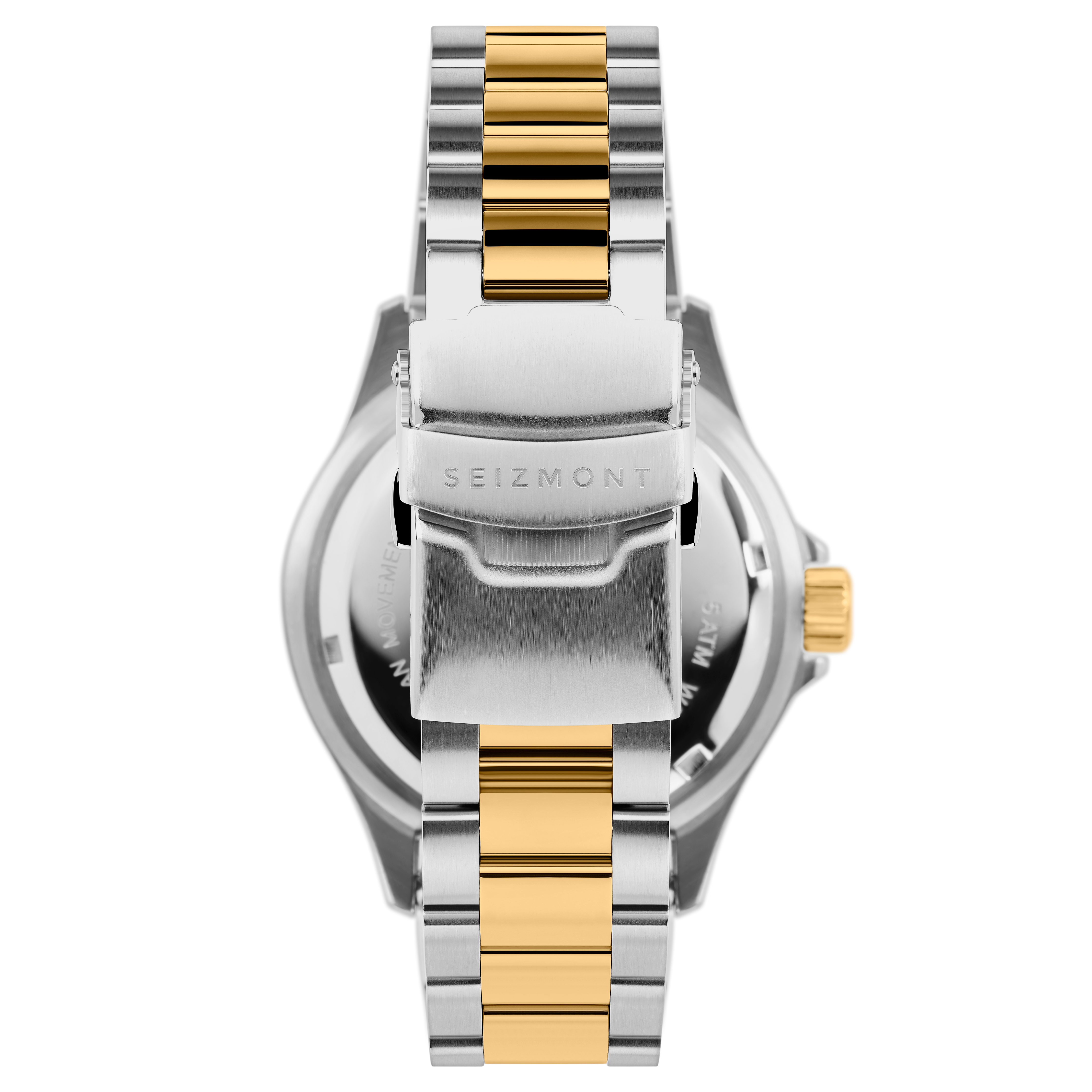 Tide | Ατσάλινο Ρολόι με Μπλε Ζιργκόν - 4