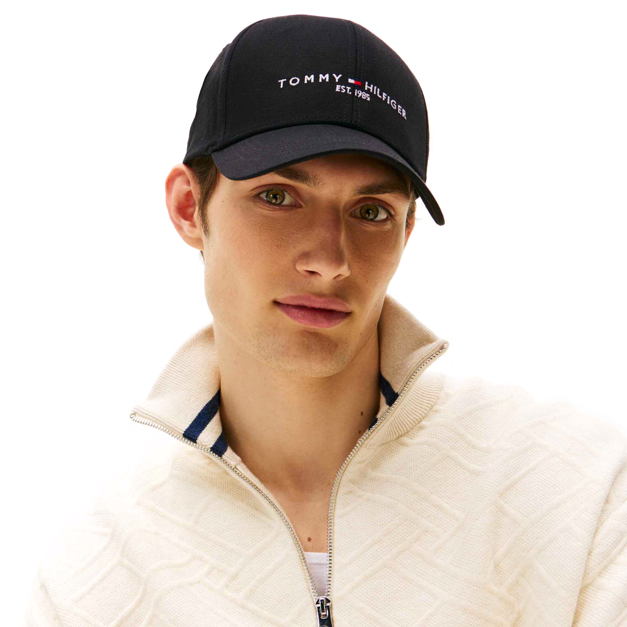 Șapcă neagră Tommy Hilfiger Established - 3