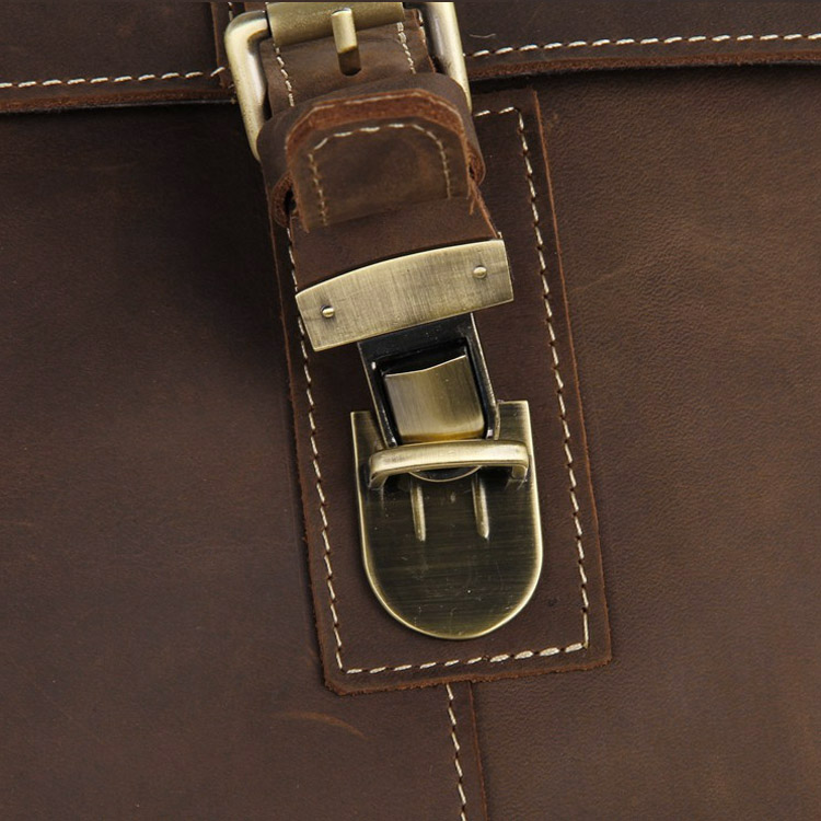 Braune Ledertasche Tsar  - 6