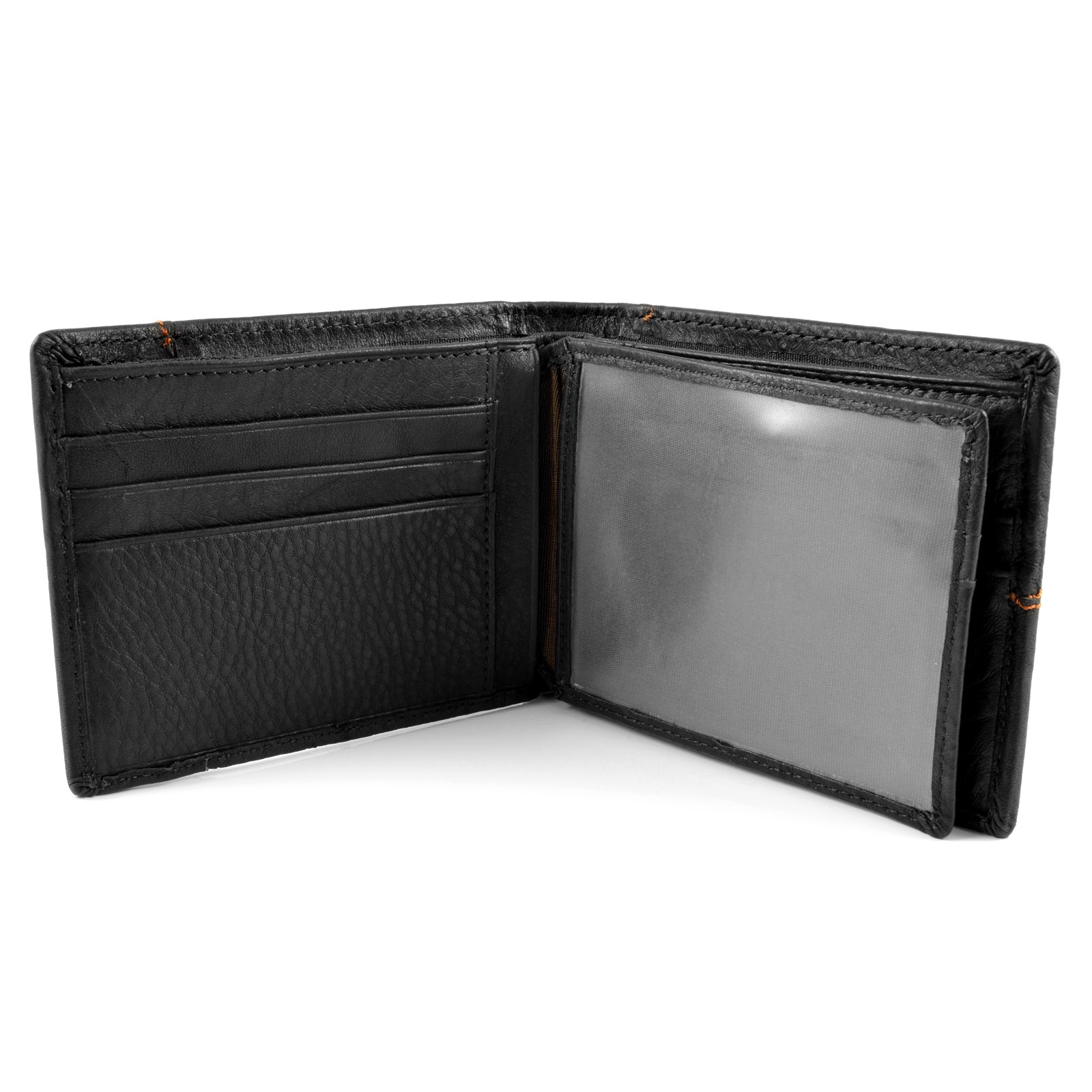 Μαύρο Δερμάτινο Πορτοφόλι Vintage - 3