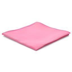 Pañuelo de bolsillo básico rosa chillón