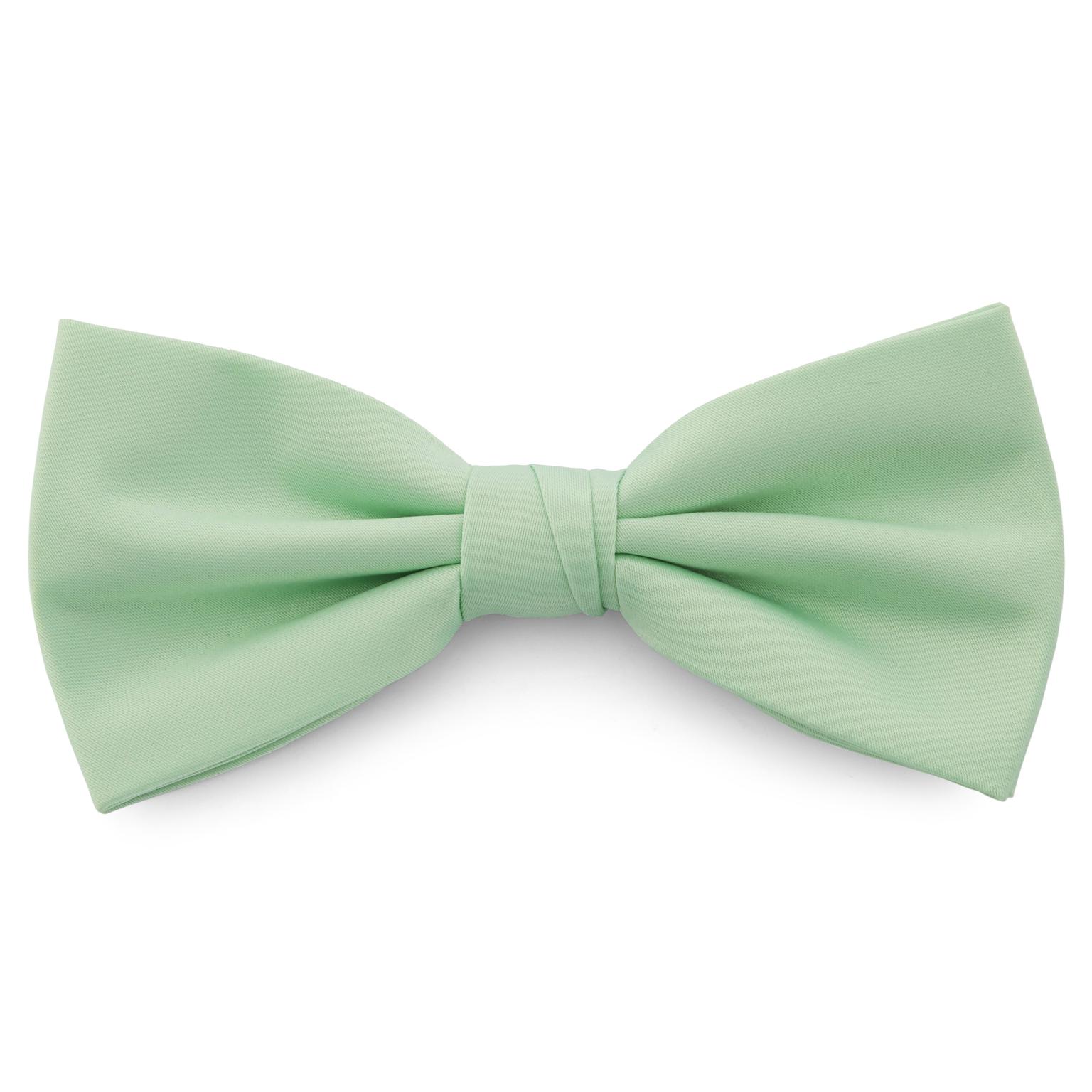Papion simplu verde mentol Papion simplu verde mentol