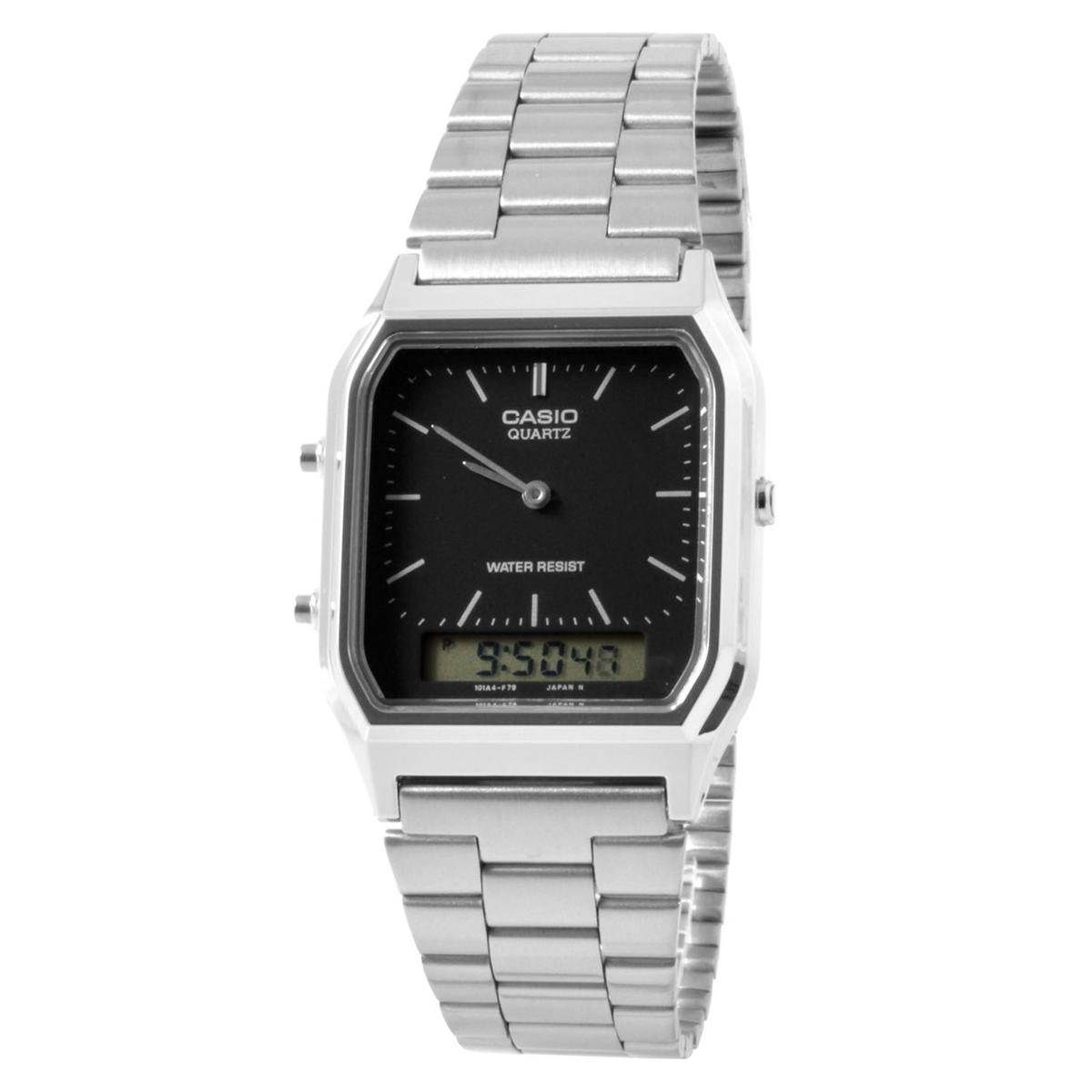 Back Watch Square Stylish Square Black Watch | Casio | Free shipping