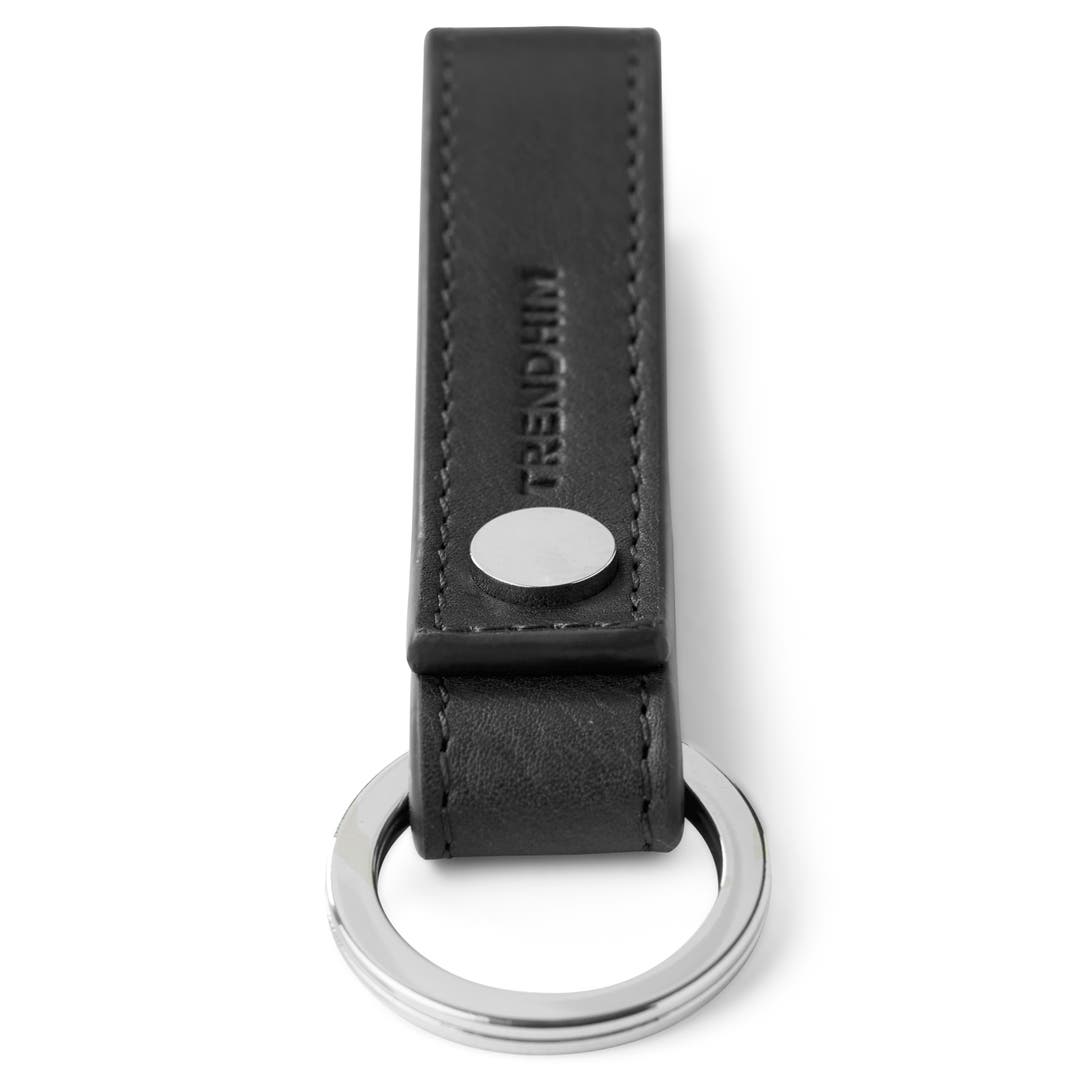 Black Leather Loop Keyring | In stock! | Trendhim