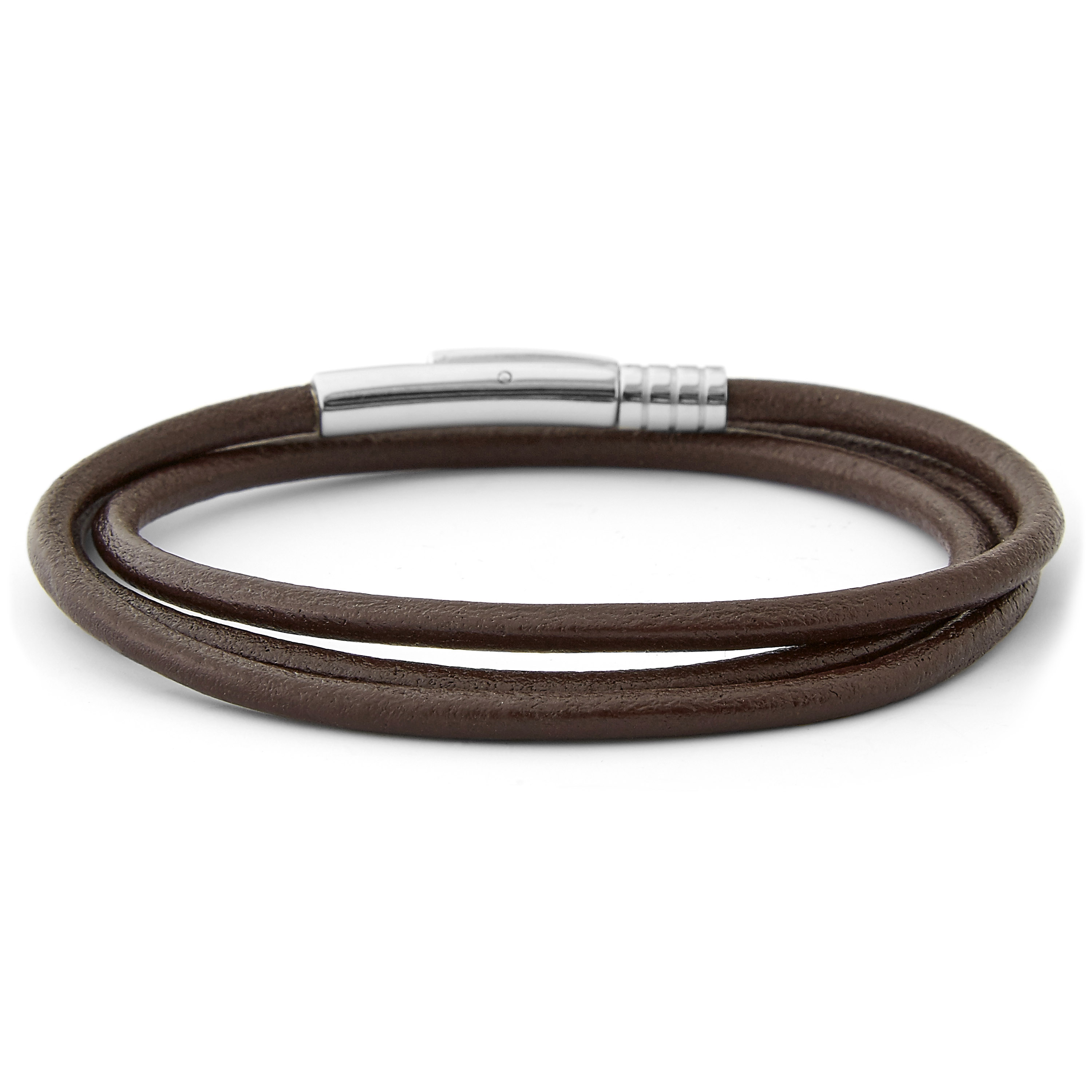 Smalt Brunt Armbånd - 4