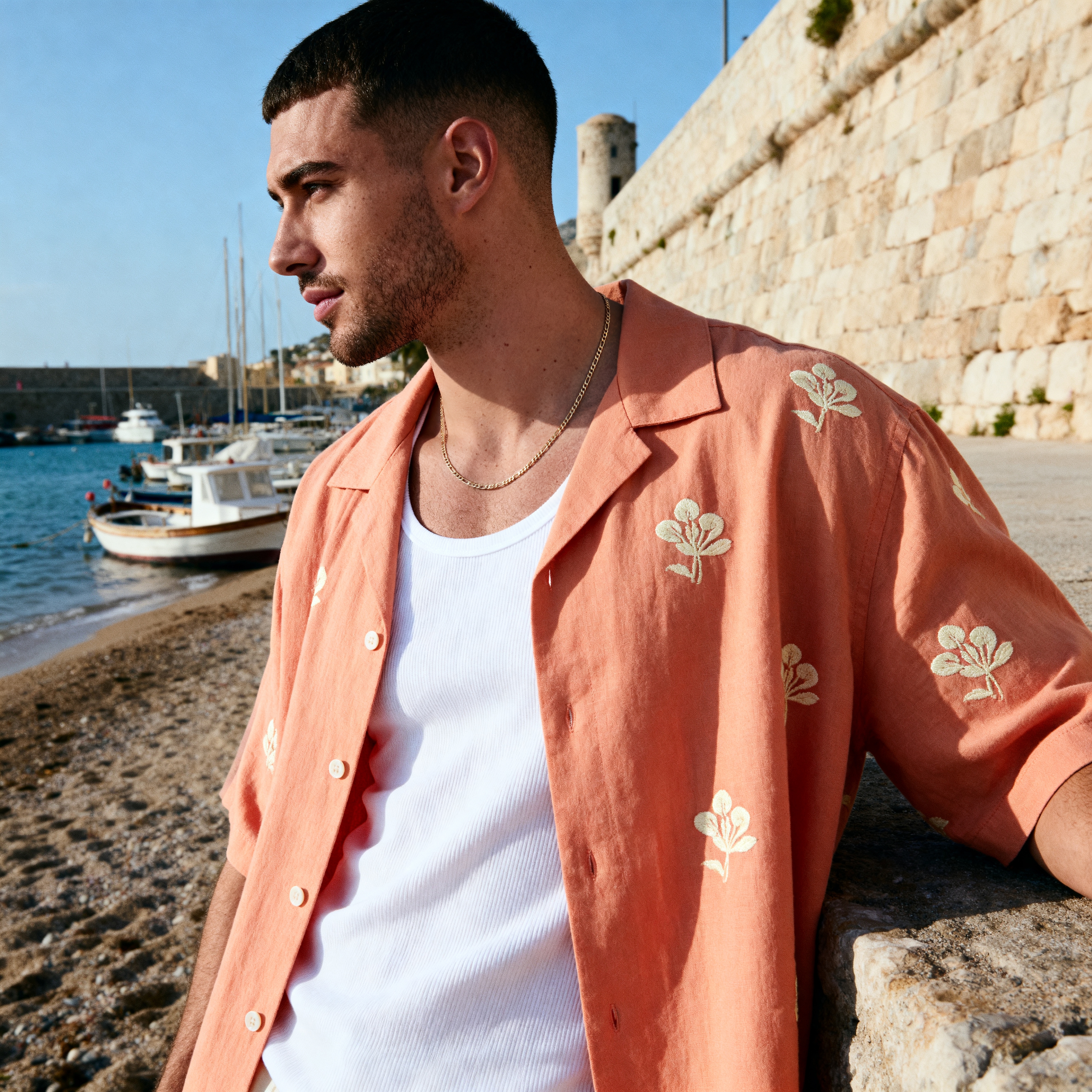 Essentials | Colar Corrente Fígaro Dourado de 2 mm - 3