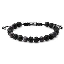 Heren armbanden nylon en kralen