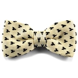 Beige vlinderdassen Beige vlinderdassen