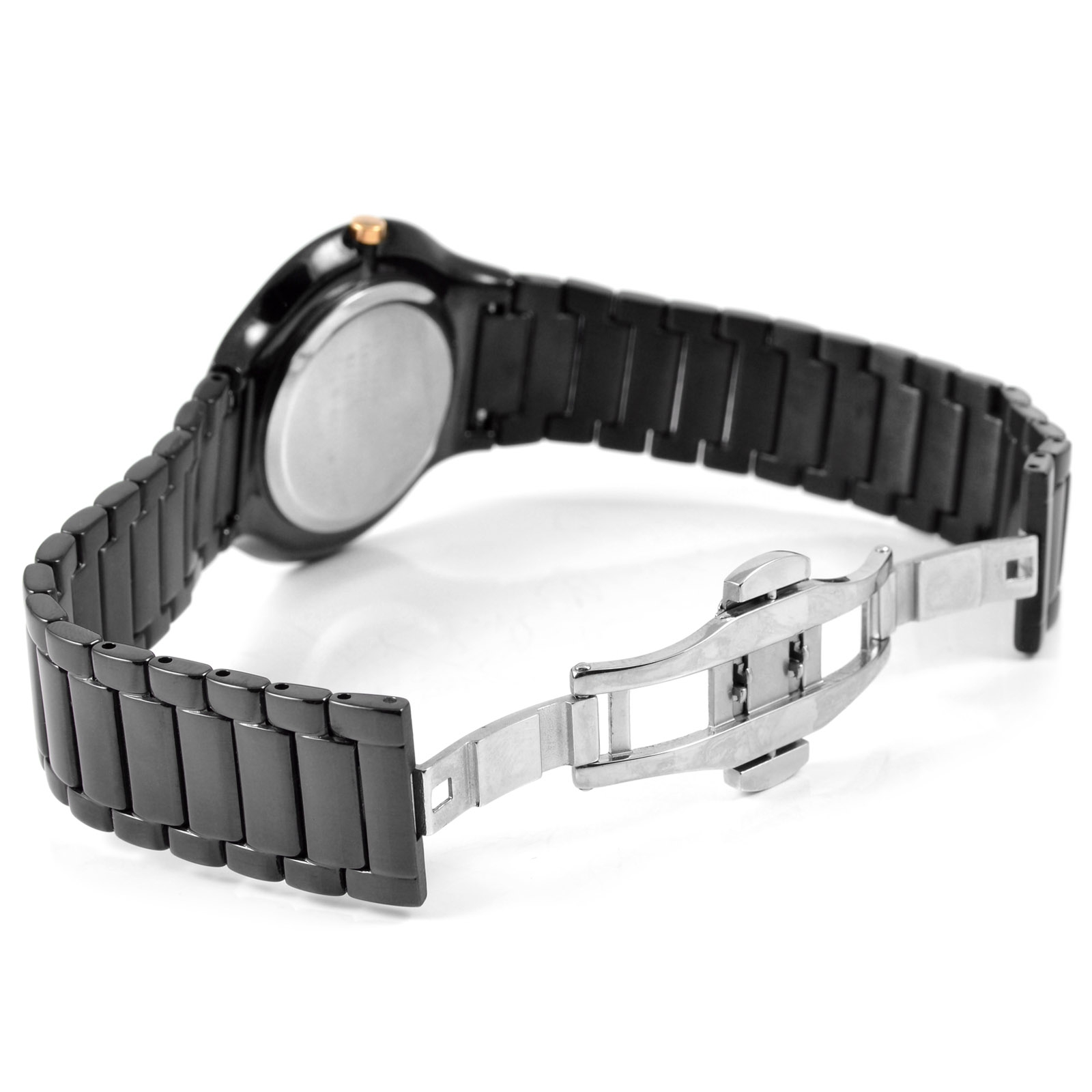 Svart Adrian Safir Klokke - 6