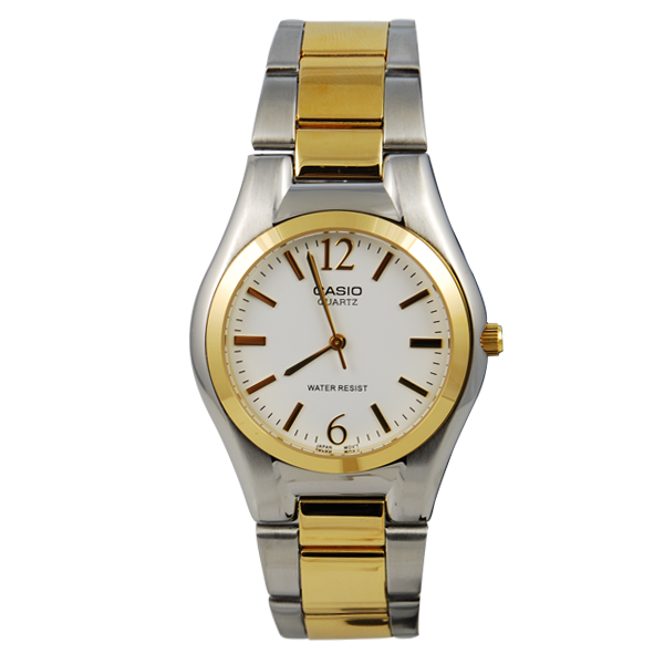 Guld/Stål Klassisk Casio Ur - 1