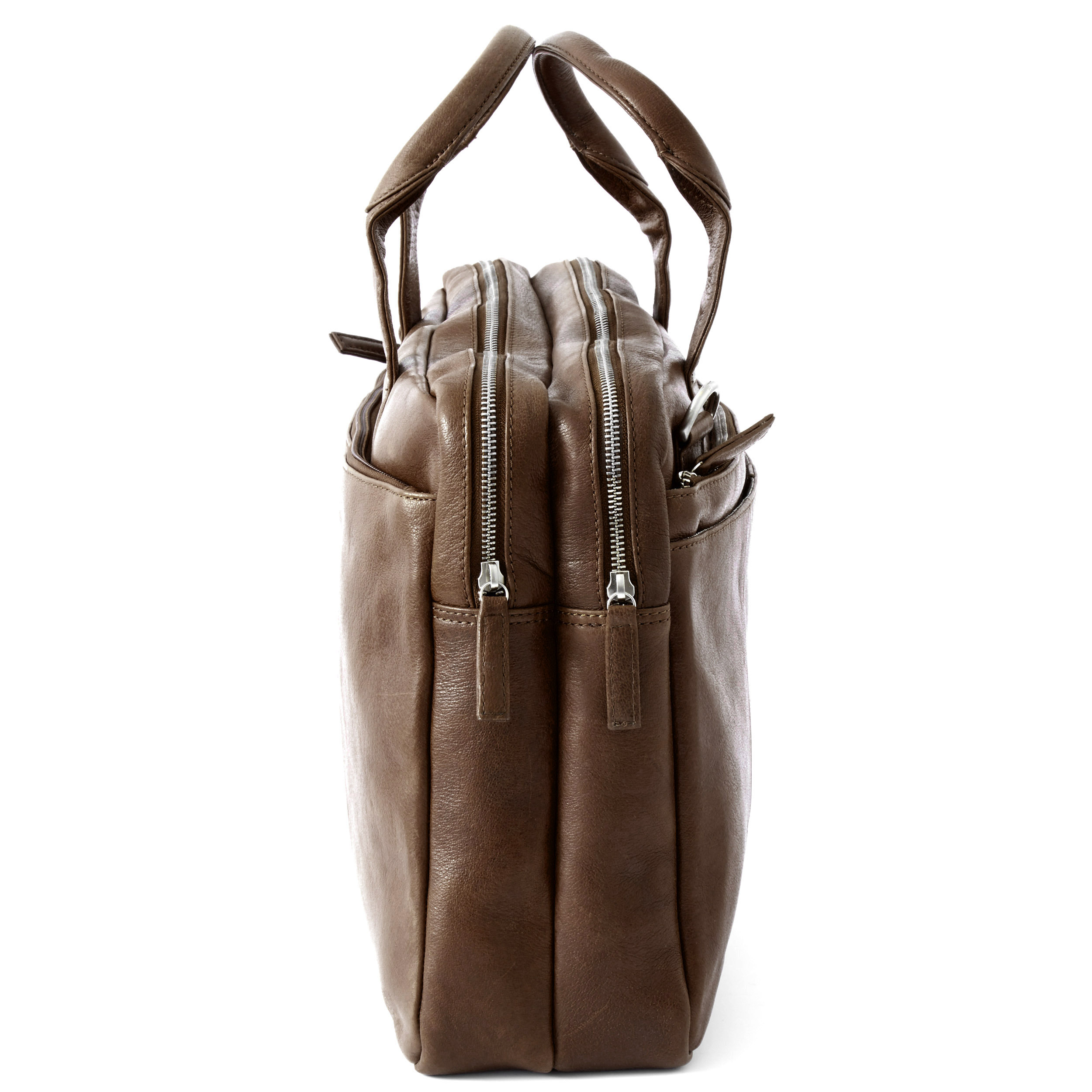 Braune California Laptoptasche - 11