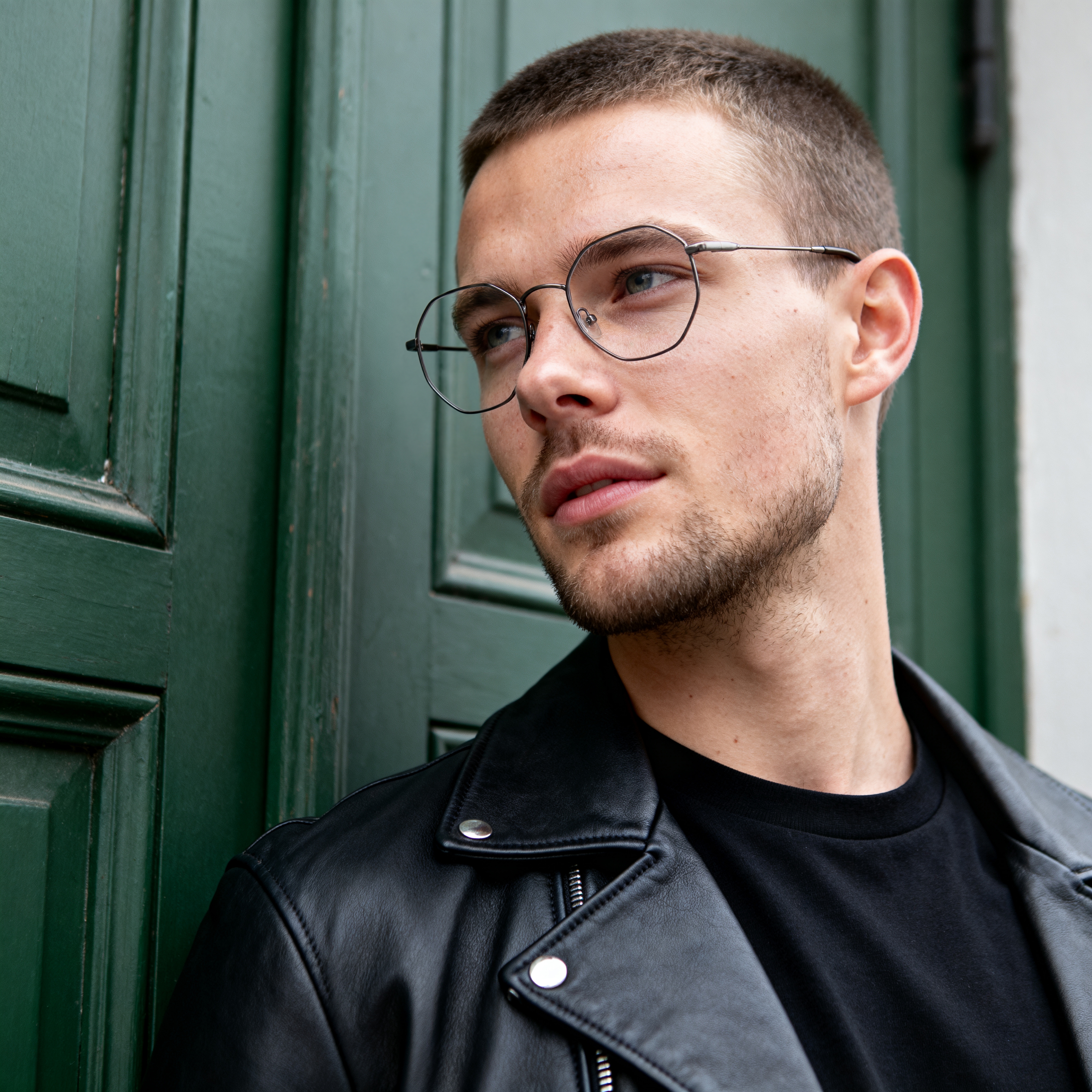 Executive Black Glasses - 4
