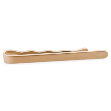 Matte Rose Gold-Tone 2 3/8" (5.5 cm) Rounded Tie Bar Matte Rose Gold-Tone 2 3/8" (5.5 cm) Rounded Tie Bar