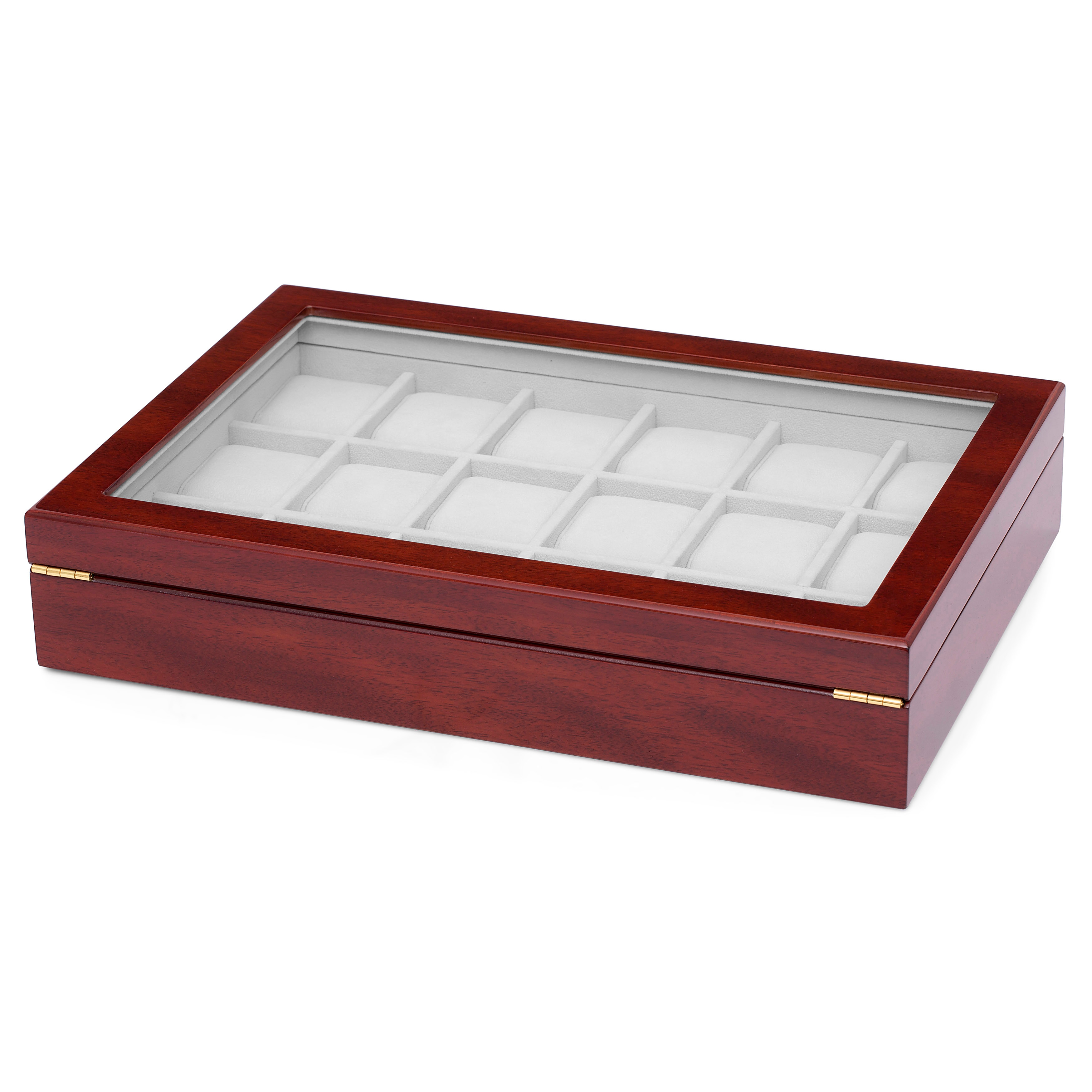 Kirsebærtre Klokkekasse - 18 Klokker - 3