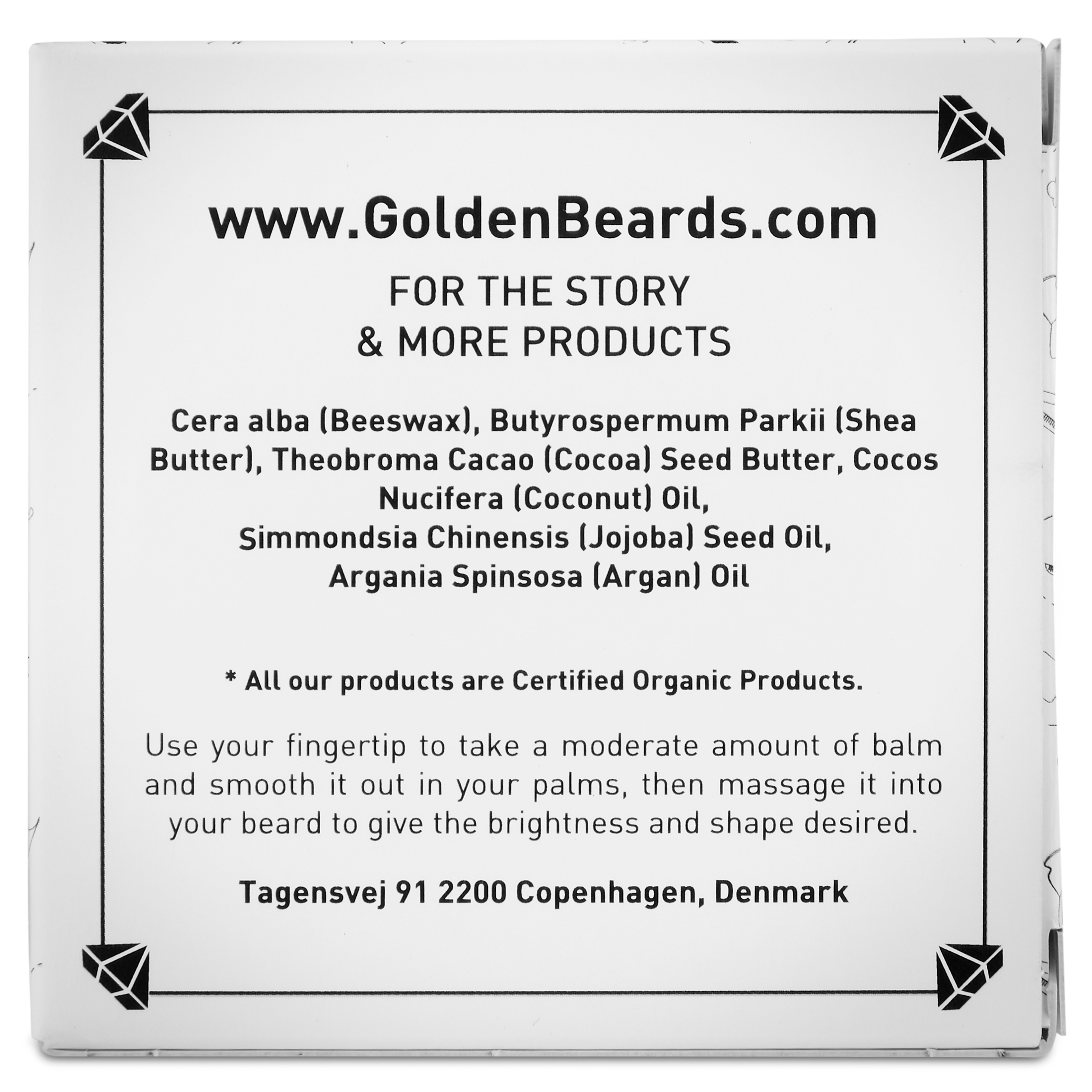 Baume à barbe biologique Hygge - 60 ml - 4