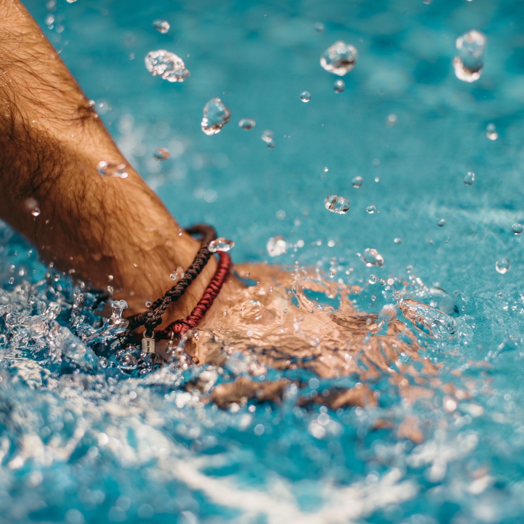 Bracelet Astor 925 bordeaux - 6