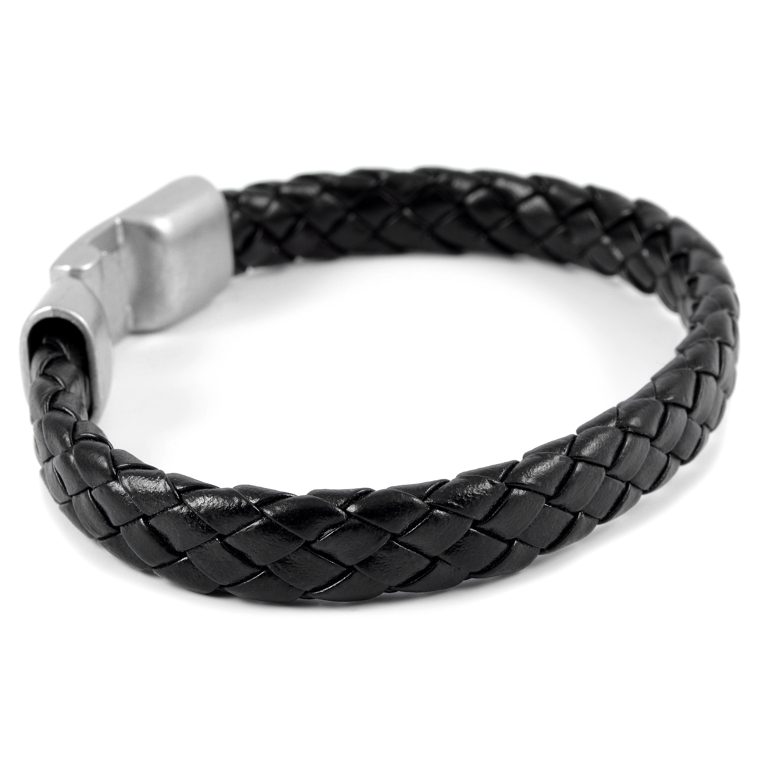 Simple Braid Læderarmbånd - 3