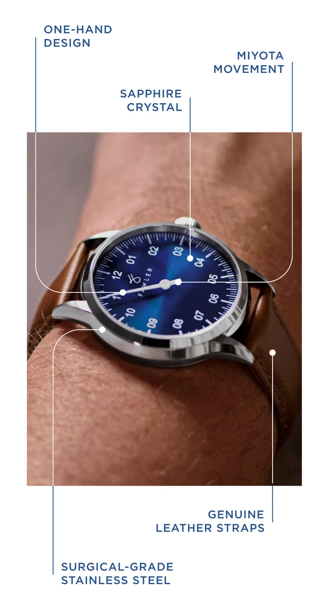 Single Handle Watch Handsome and Affordable Single-Hand Men's Watches