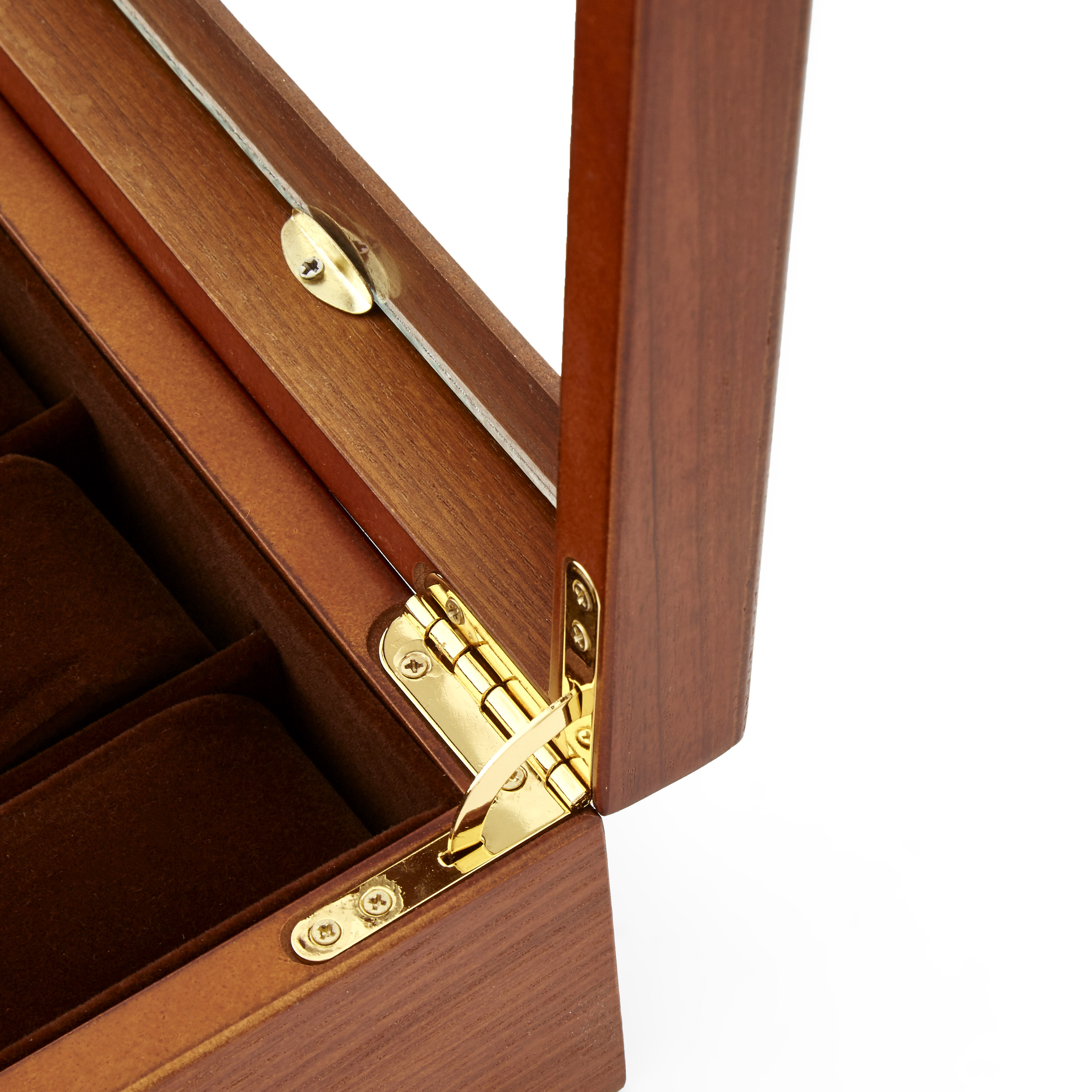 Coffret classique pour montres en bois de frêne - 12 Montres - 8