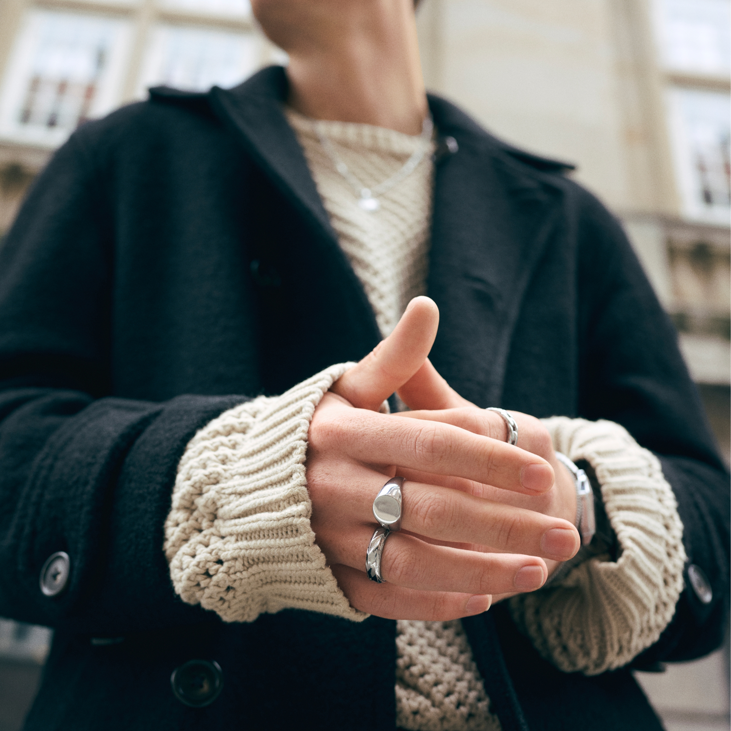 Bague en acier Pearce Crux - 6