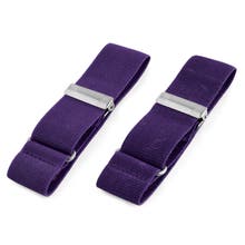 Bretelles violettes pour homme
