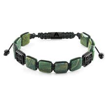 Green stainless steel bracelets