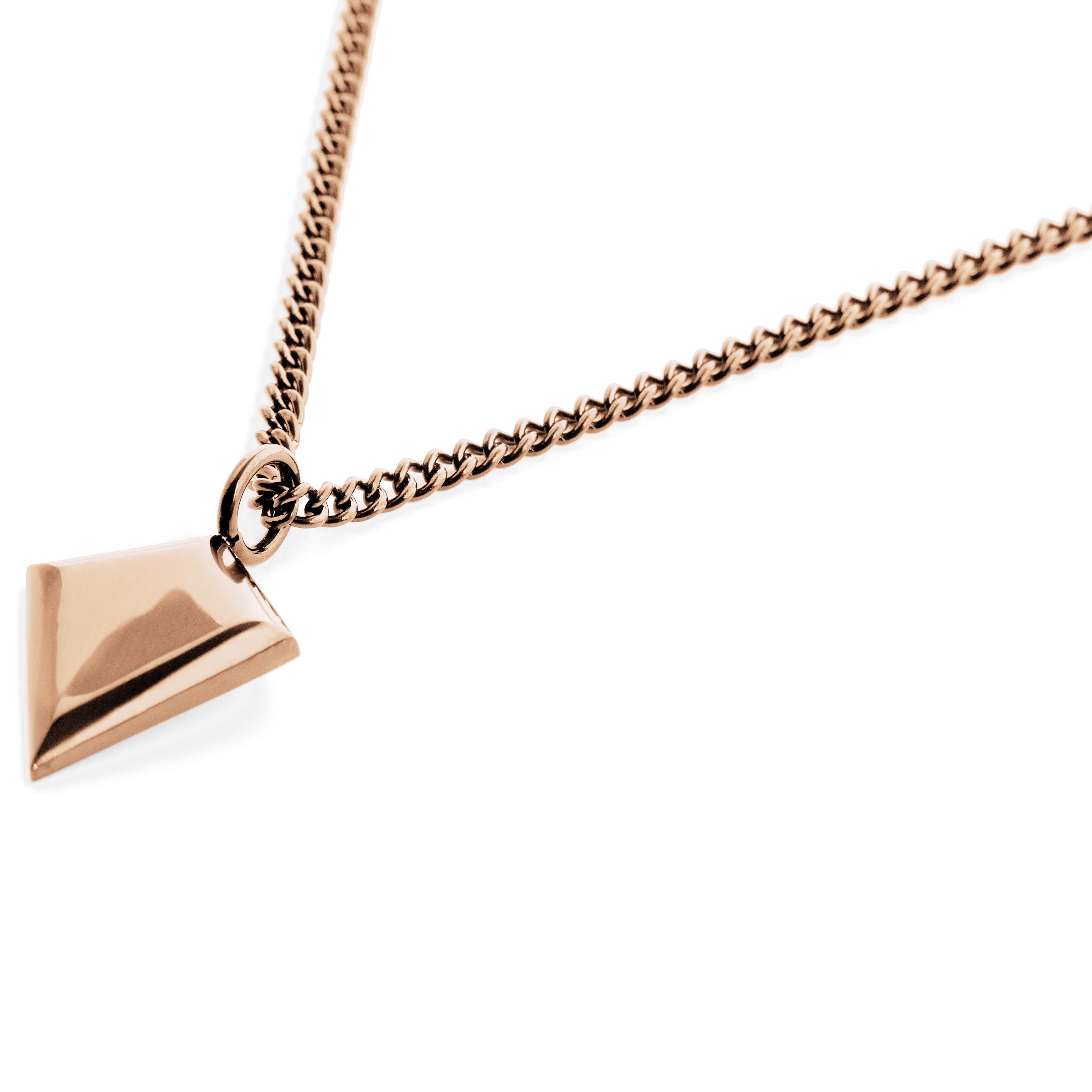 Iconic | Náhrdelník hrot šípu z nerezové oceli v barvě růžového zlata - 4