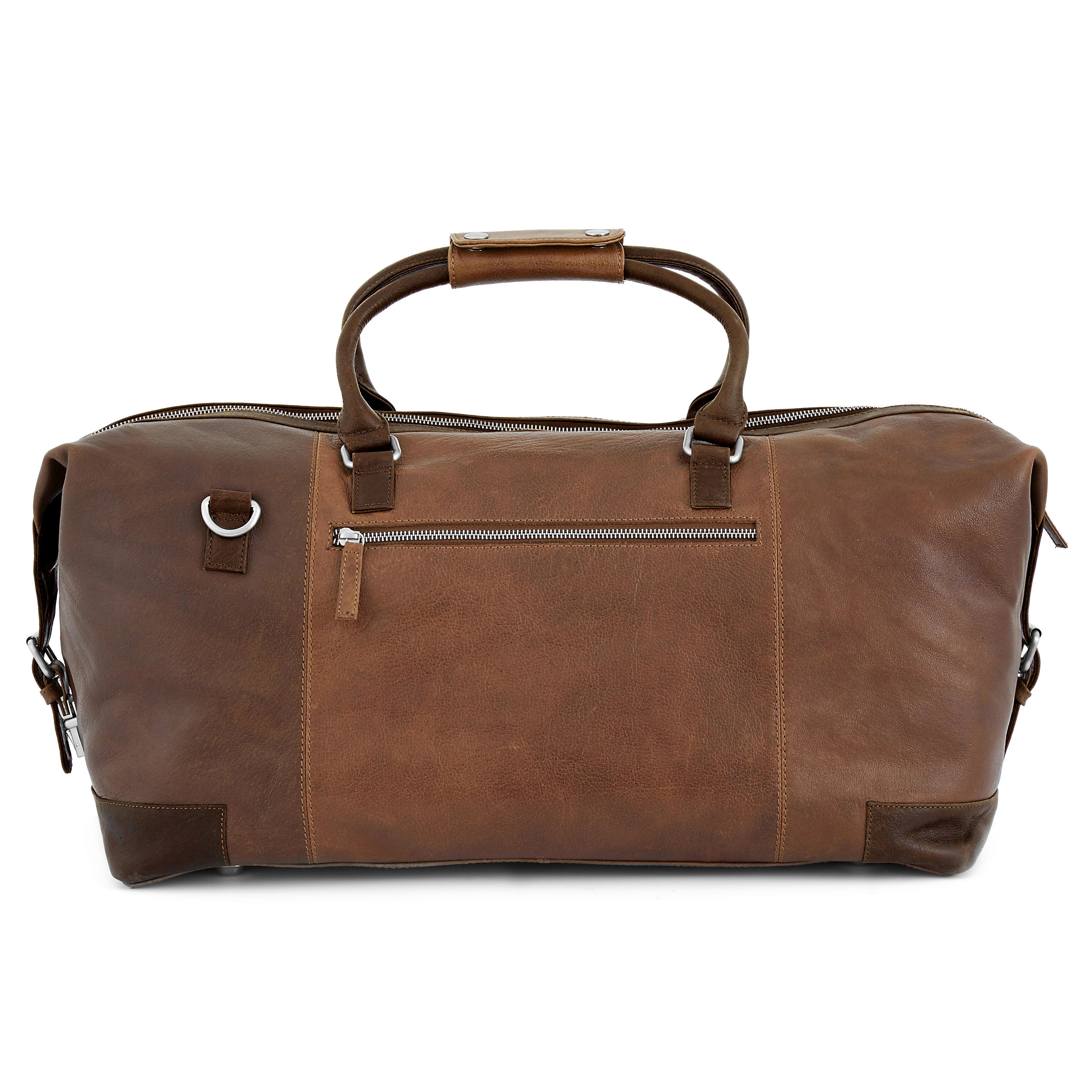 Brun og Lysebrun California Weekendbag - 4