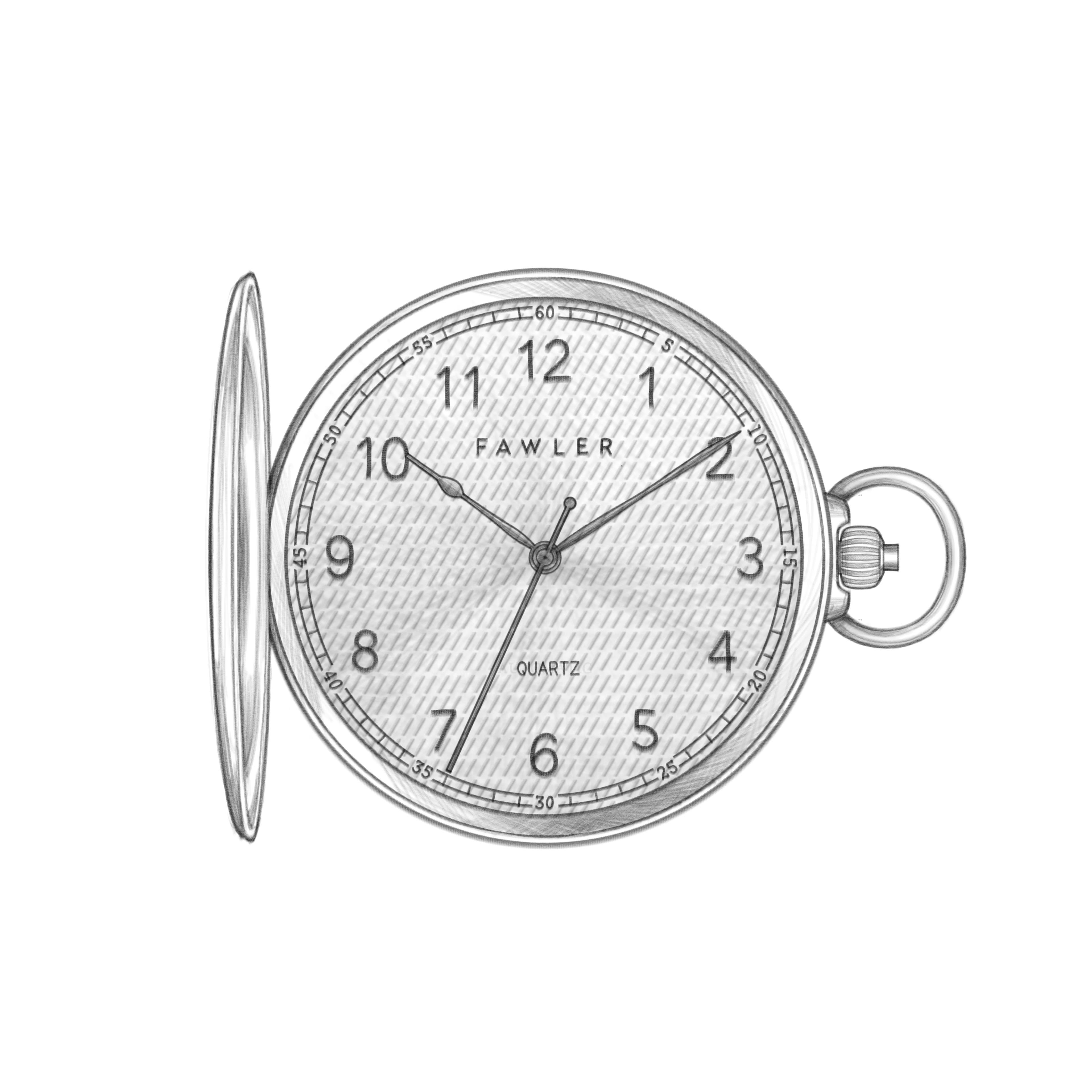 THE EASTON FULL HUNTER POCKET QUARTZ MANUAL