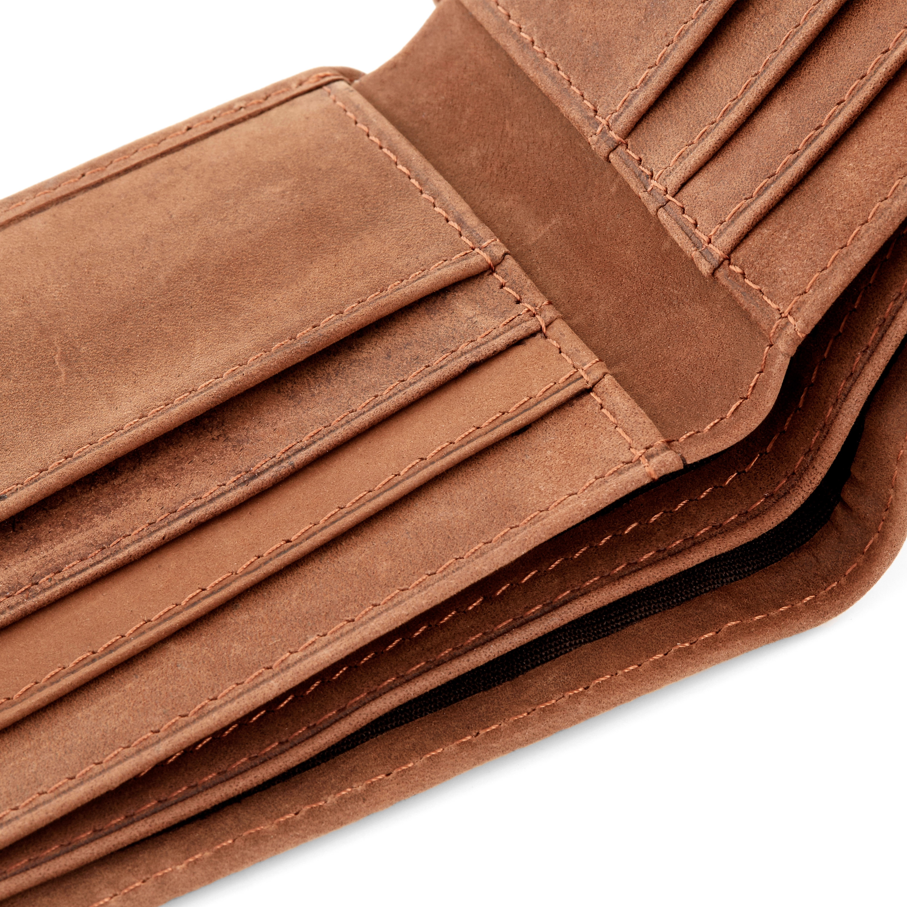 Collin Rowe Men's Basic Leather Wallet