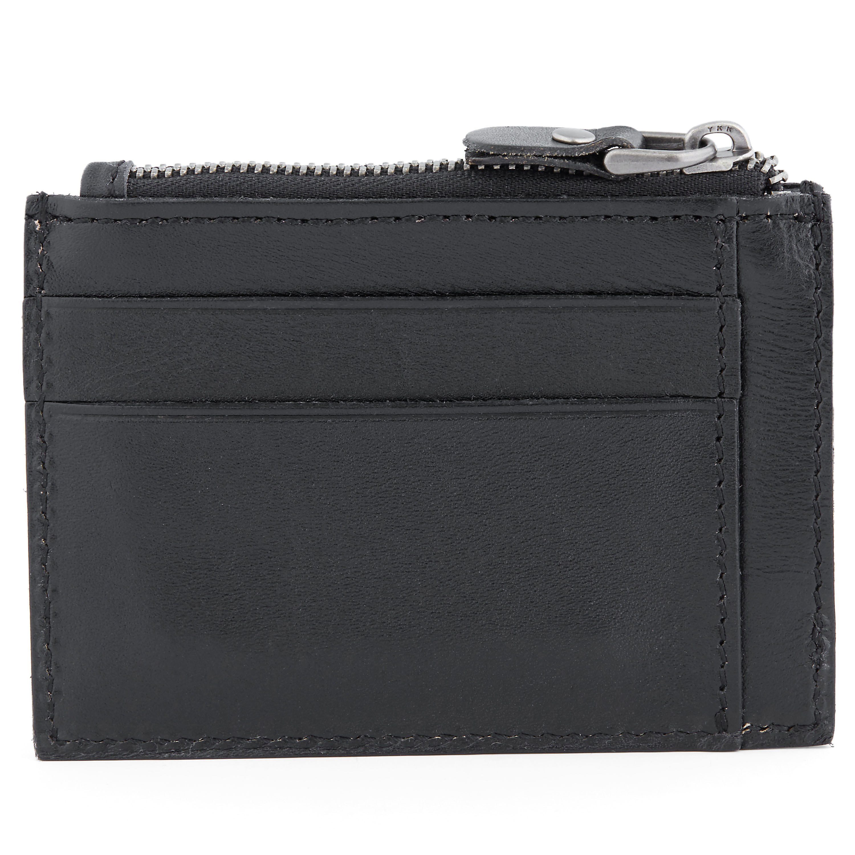 Czarny skórzany portfel Osias - 5