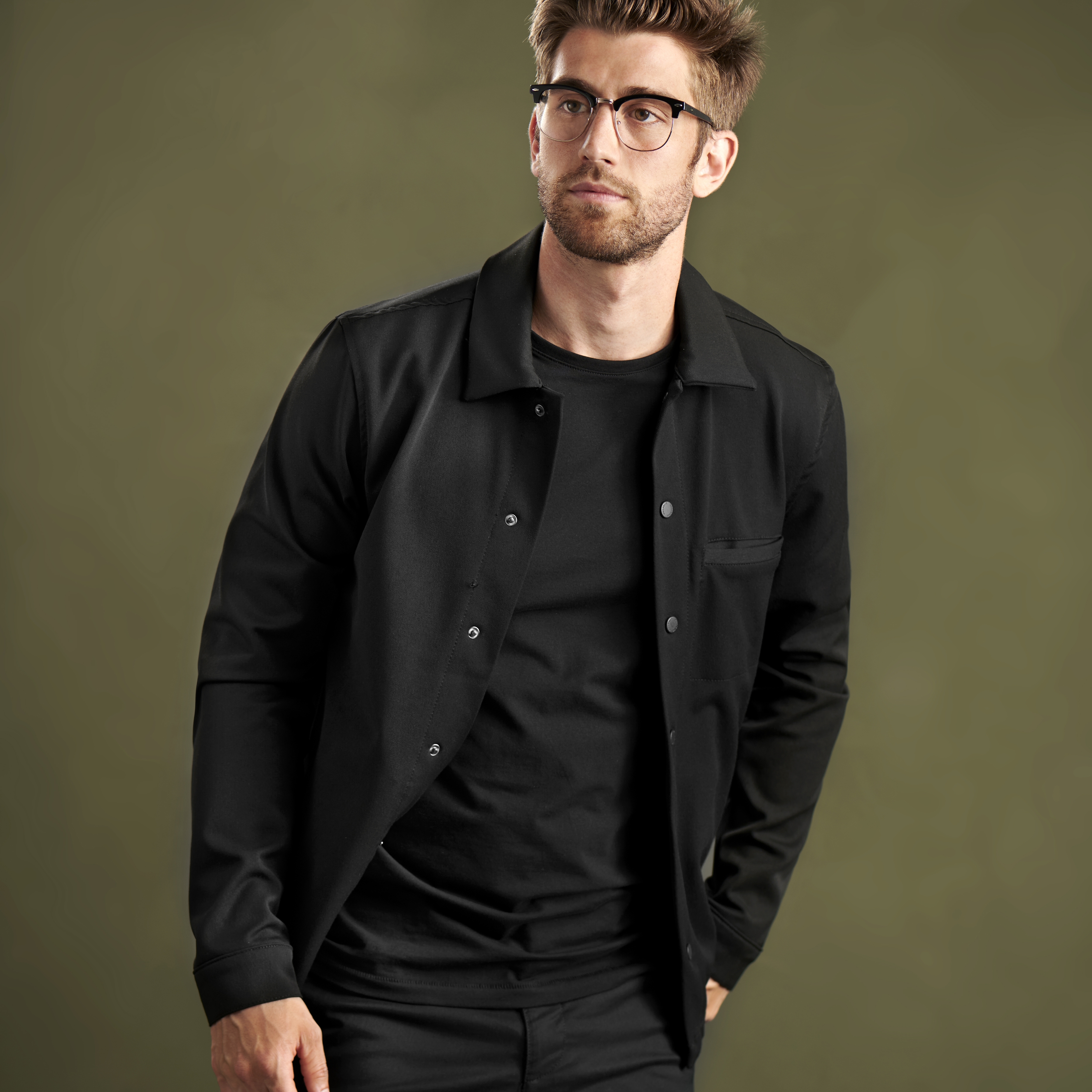 Черно-златисти прозрачни ретро слънчеви очила - 6