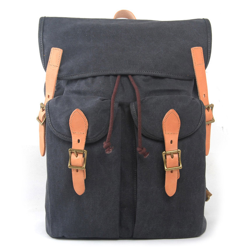 Graublauer Dakota Rucksack  - 2