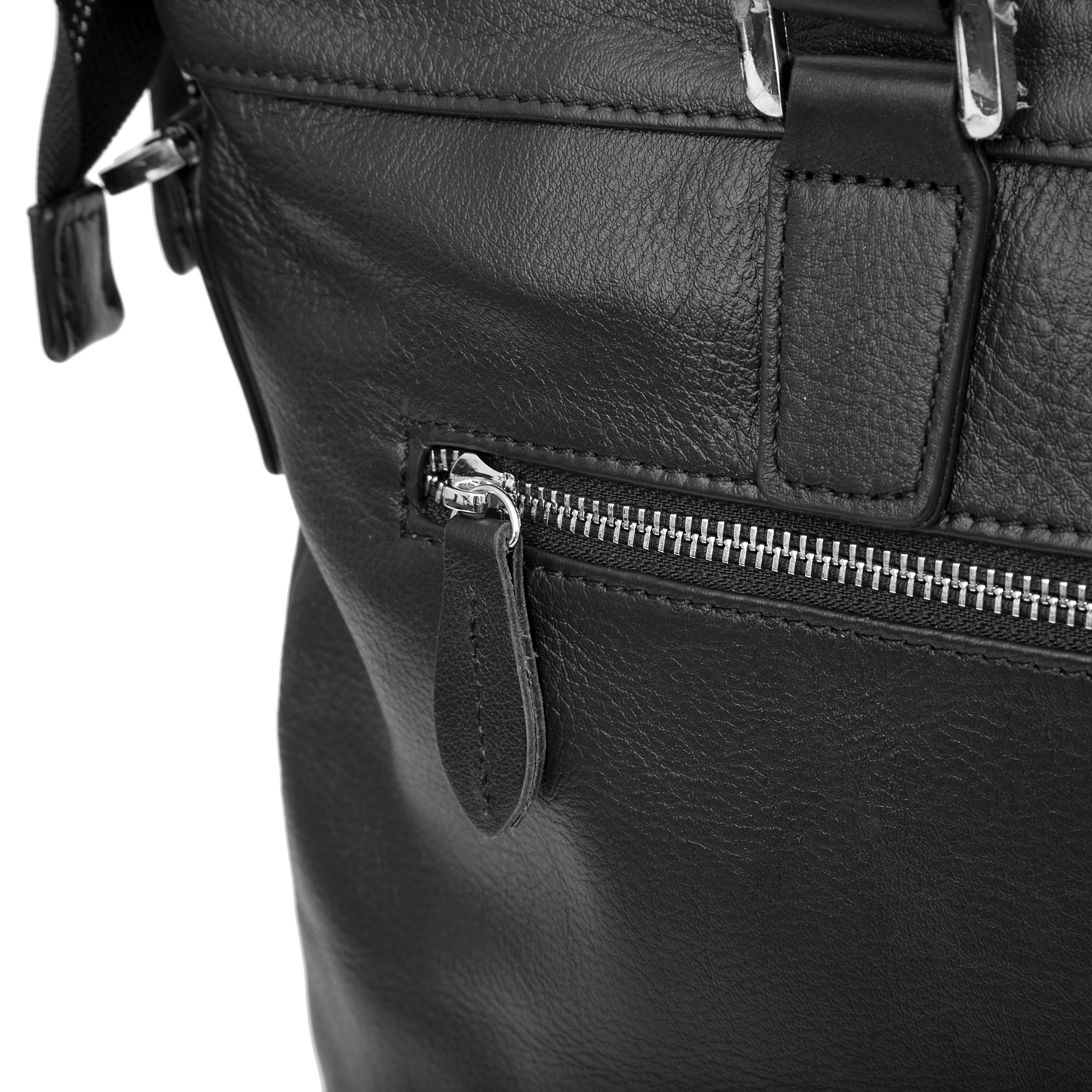 Grab & Go Svart Delton Skinnveske - 7