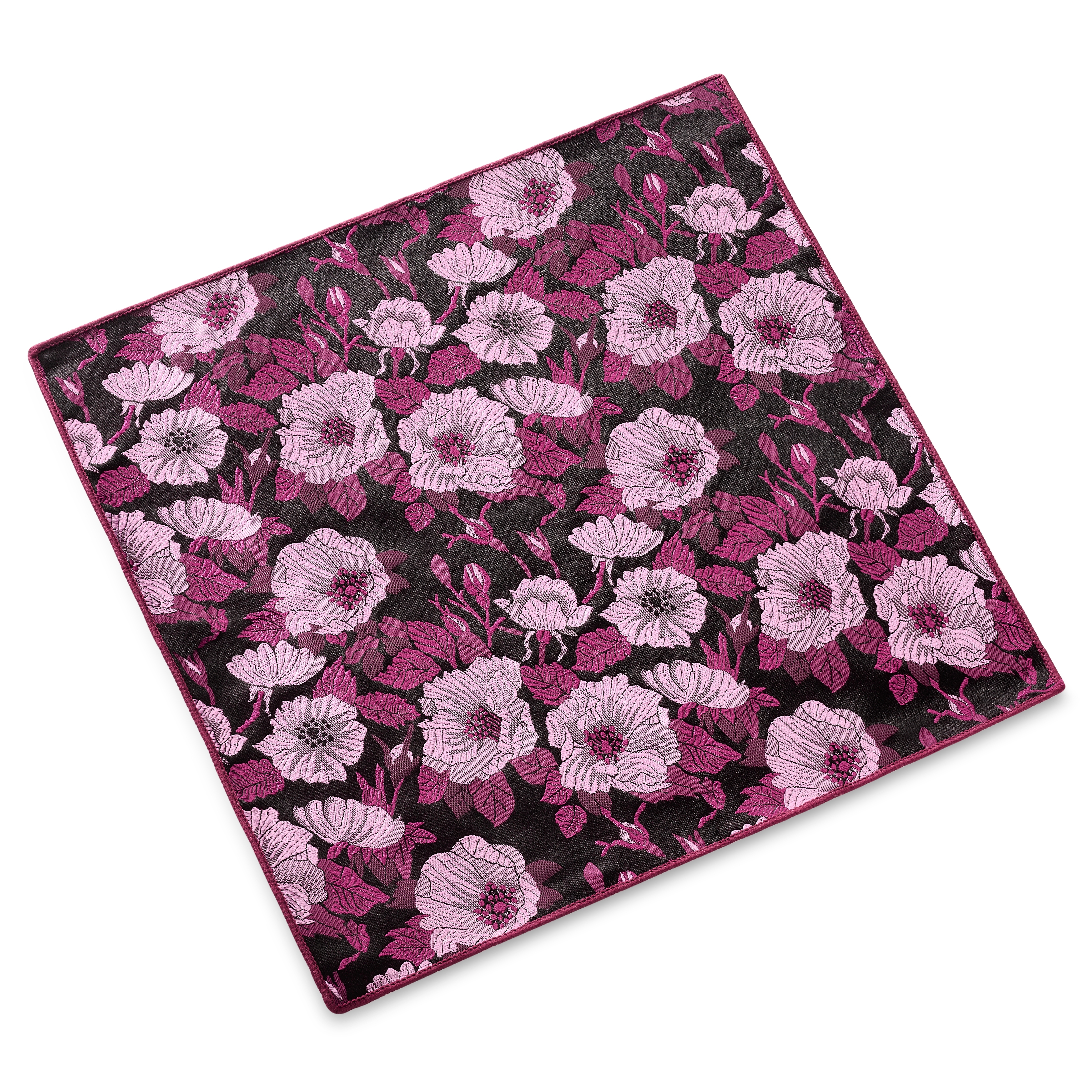 Dianthus | Lyserød Silke Blomster Lommeklud - 2