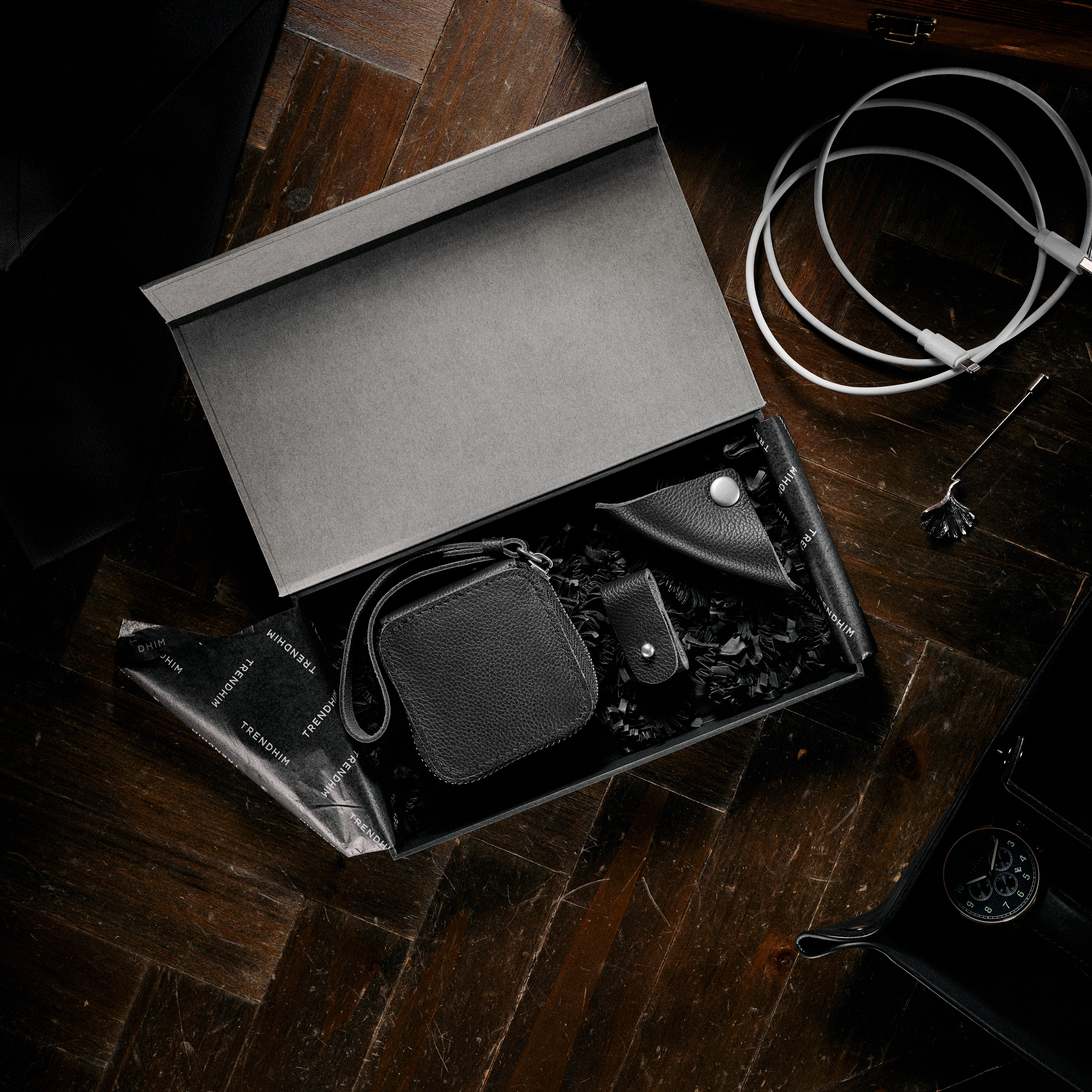 Ammattimainen Järjestelijä Lahjapakkaus | Musta Nahka - 5