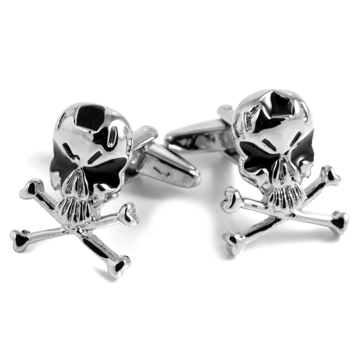 Totenschädel-Manschettenknöpfe - 1