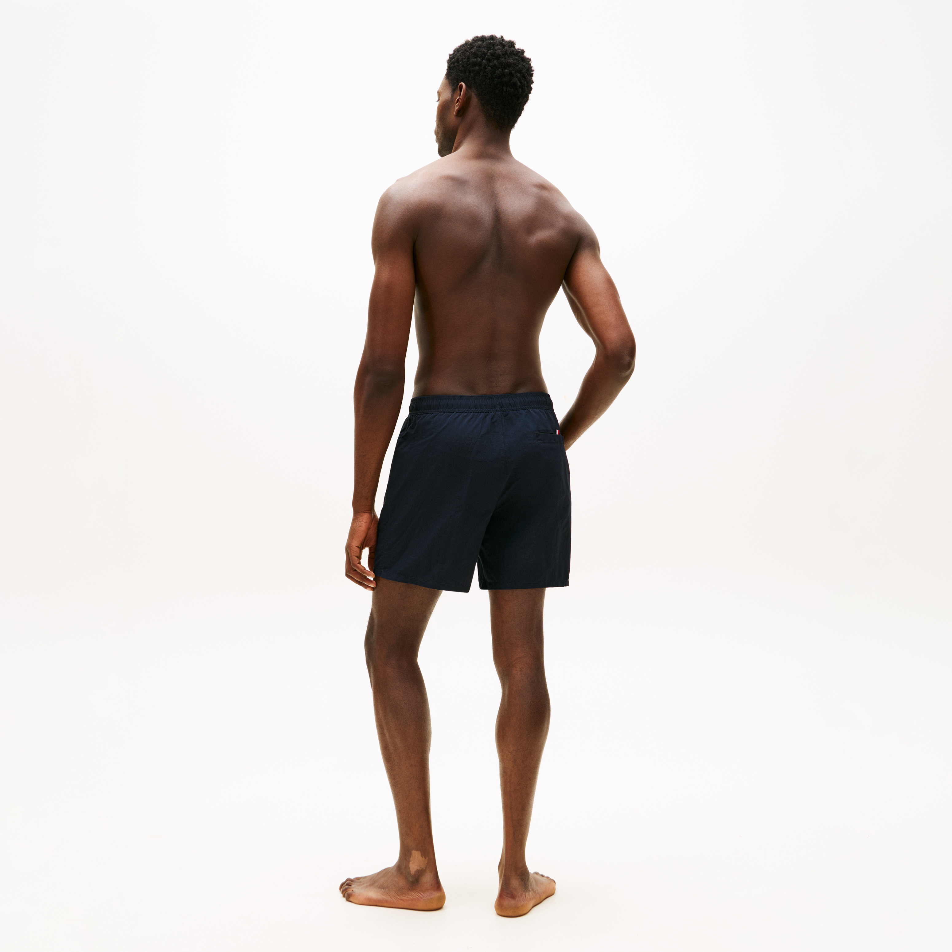 Tommy Hilfiger | Short de bain bleu marine avec imprimé - 4