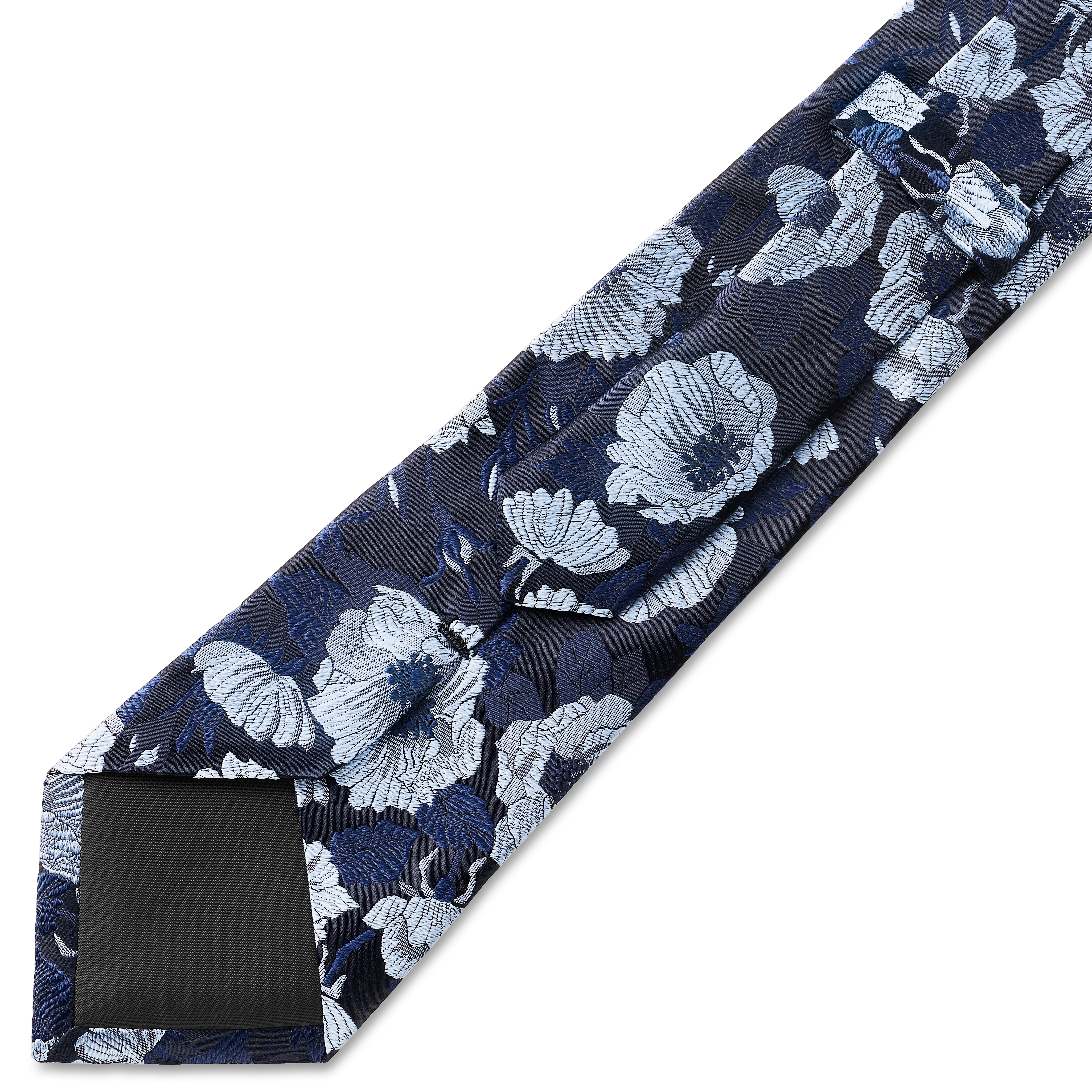 Dianthus | 8 cm Blått Blomstret Silkeslips - 3