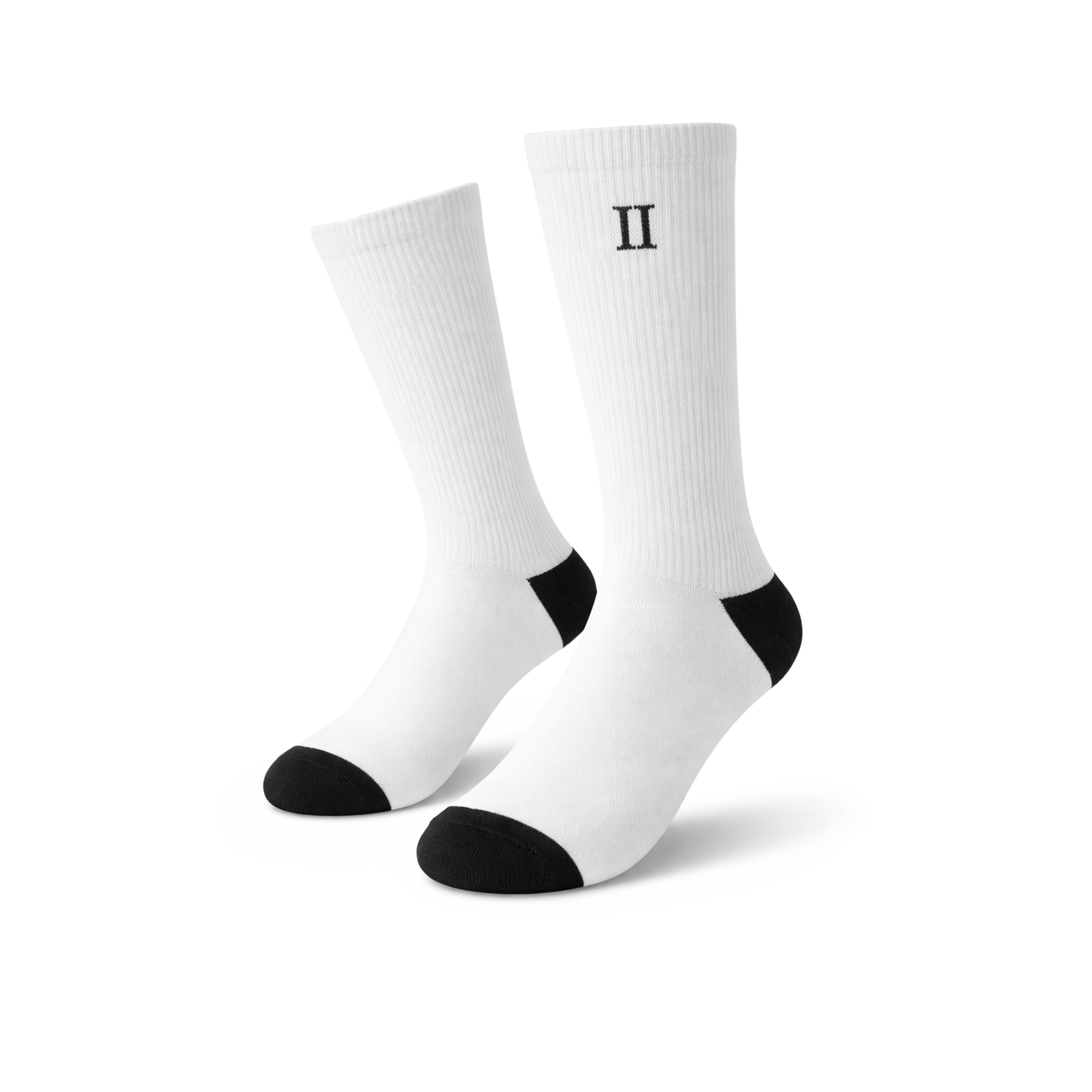 Les Deux | Meias William Branco/Marinho - Lote de 2