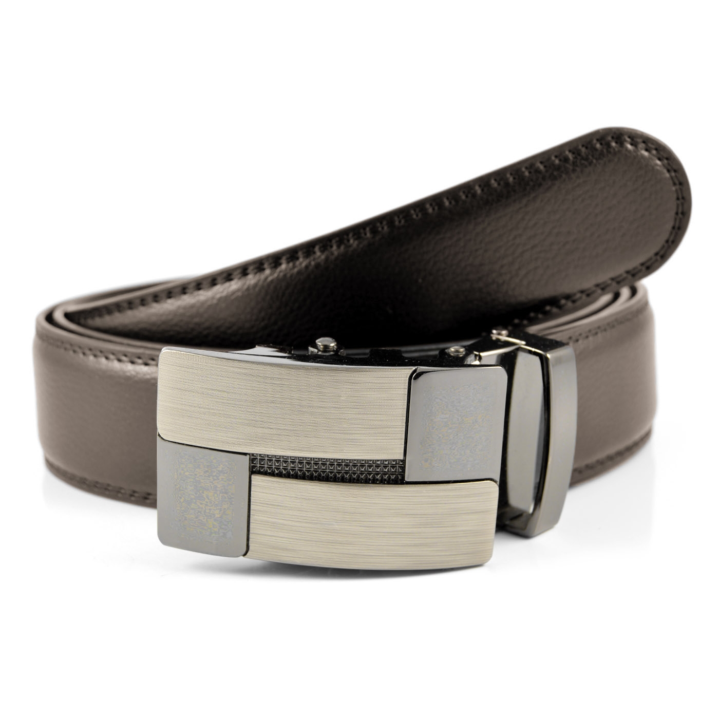 Brown Spitz Detail Belte - 1