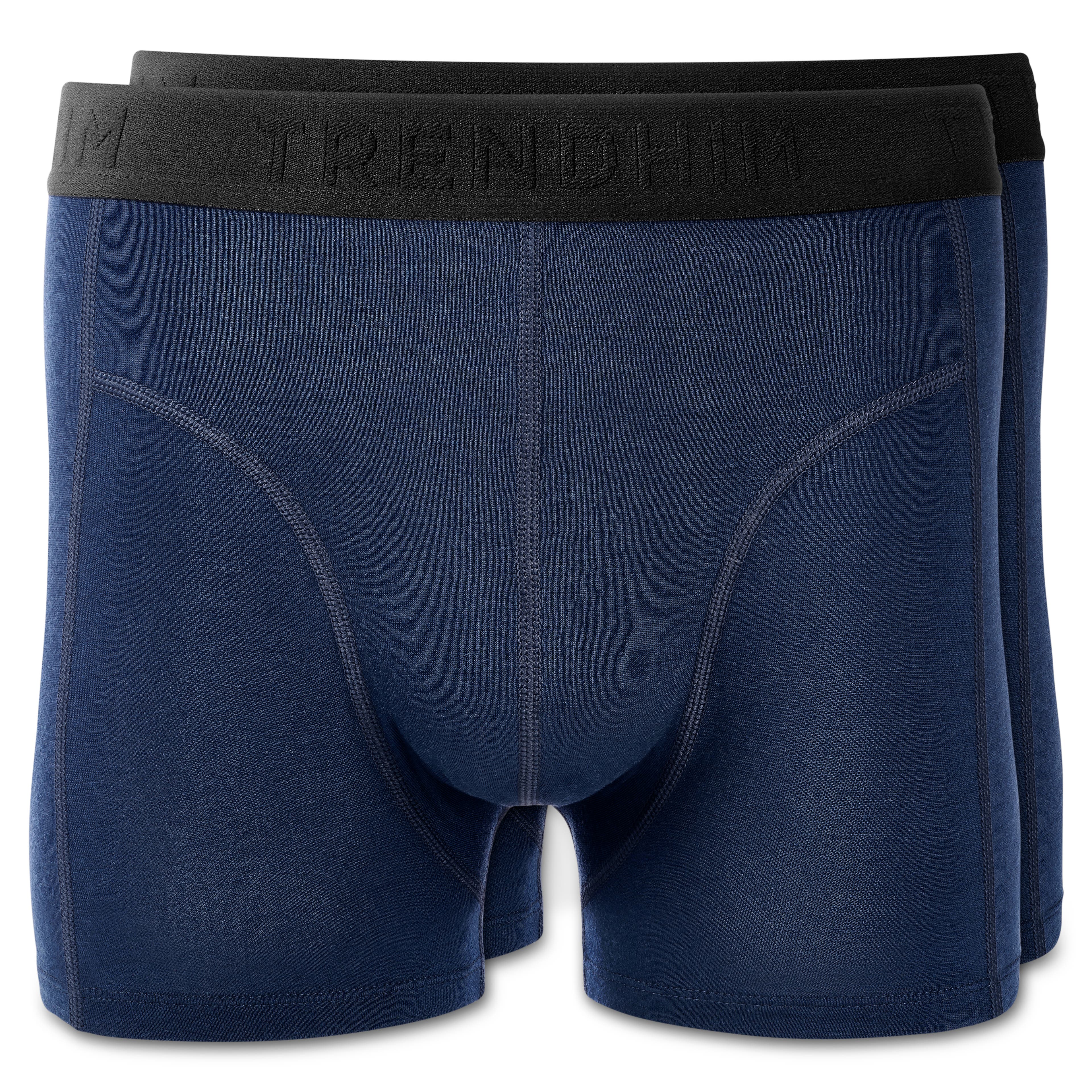 FeatherFeel | Set van 2 koningsblauwe boxershorts van merinowol FeatherFeel | Set van 2 koningsblauwe boxershorts van merinowol