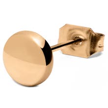 Men's Stud Earrings Gold