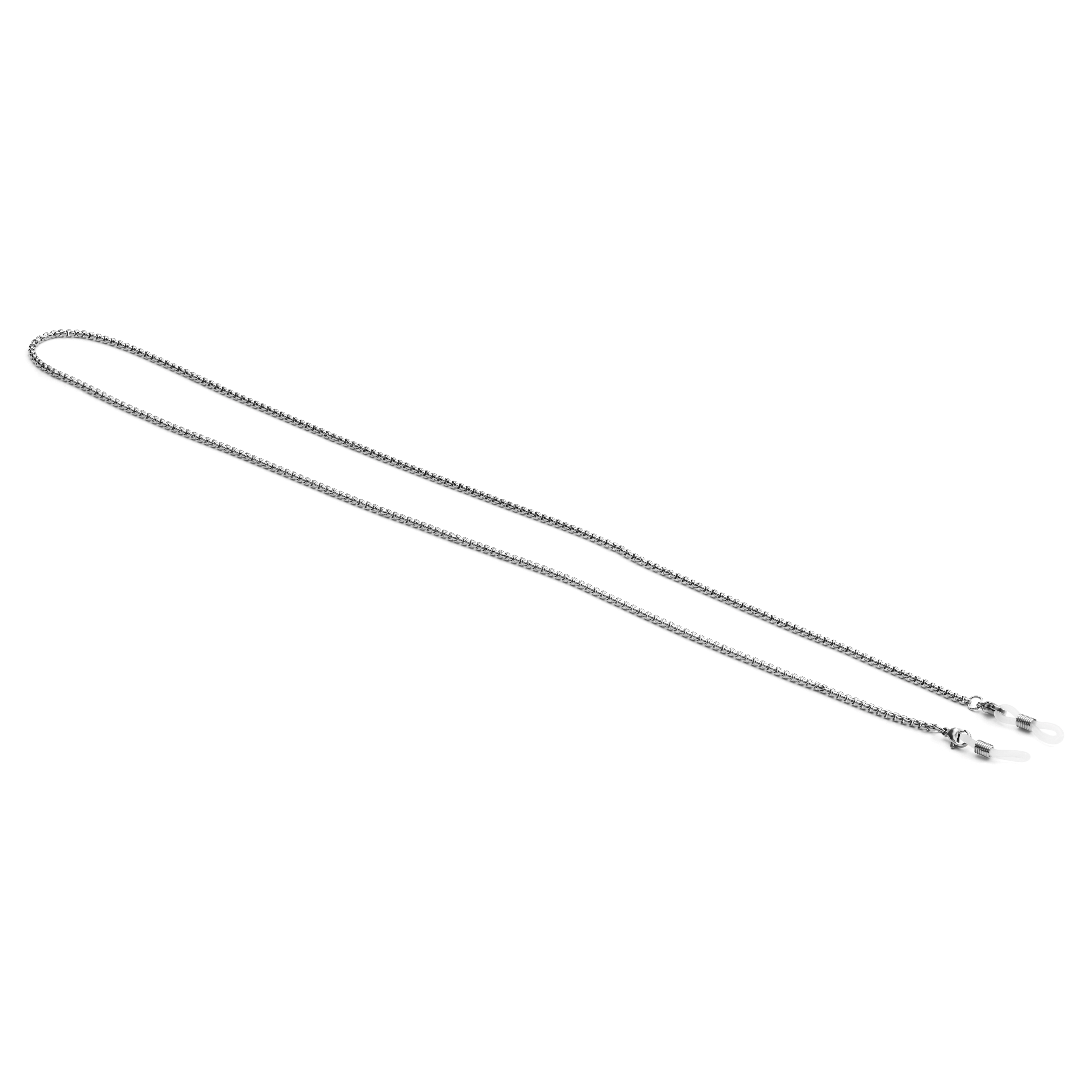 SilverTone Stainless Steel Box Sunglasses Chain In stock! Trendhim