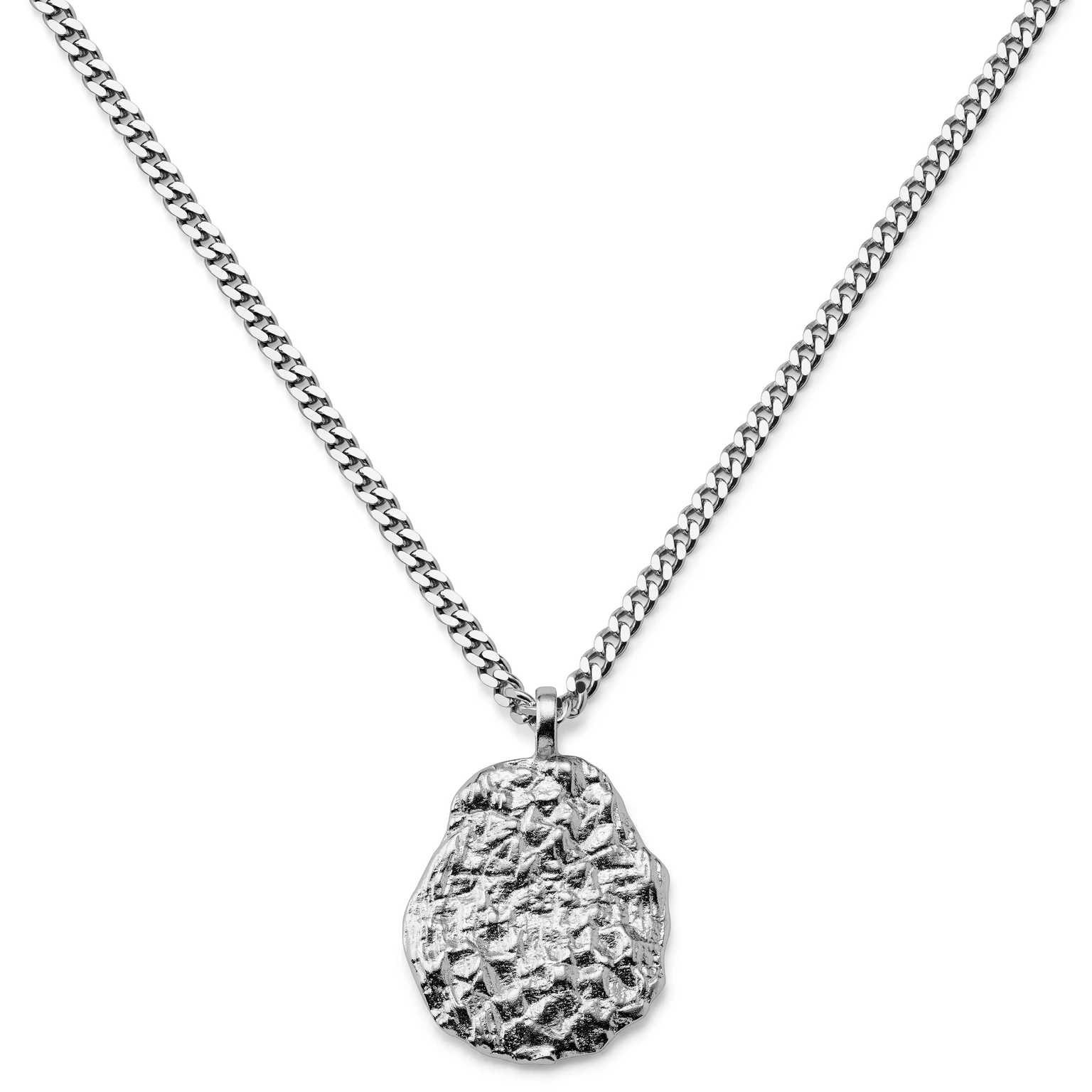 Rustic | 925 Sterling Silver Rustic Cone Necklace Rustic | 925 Sterling Silver Rustic Cone Necklace