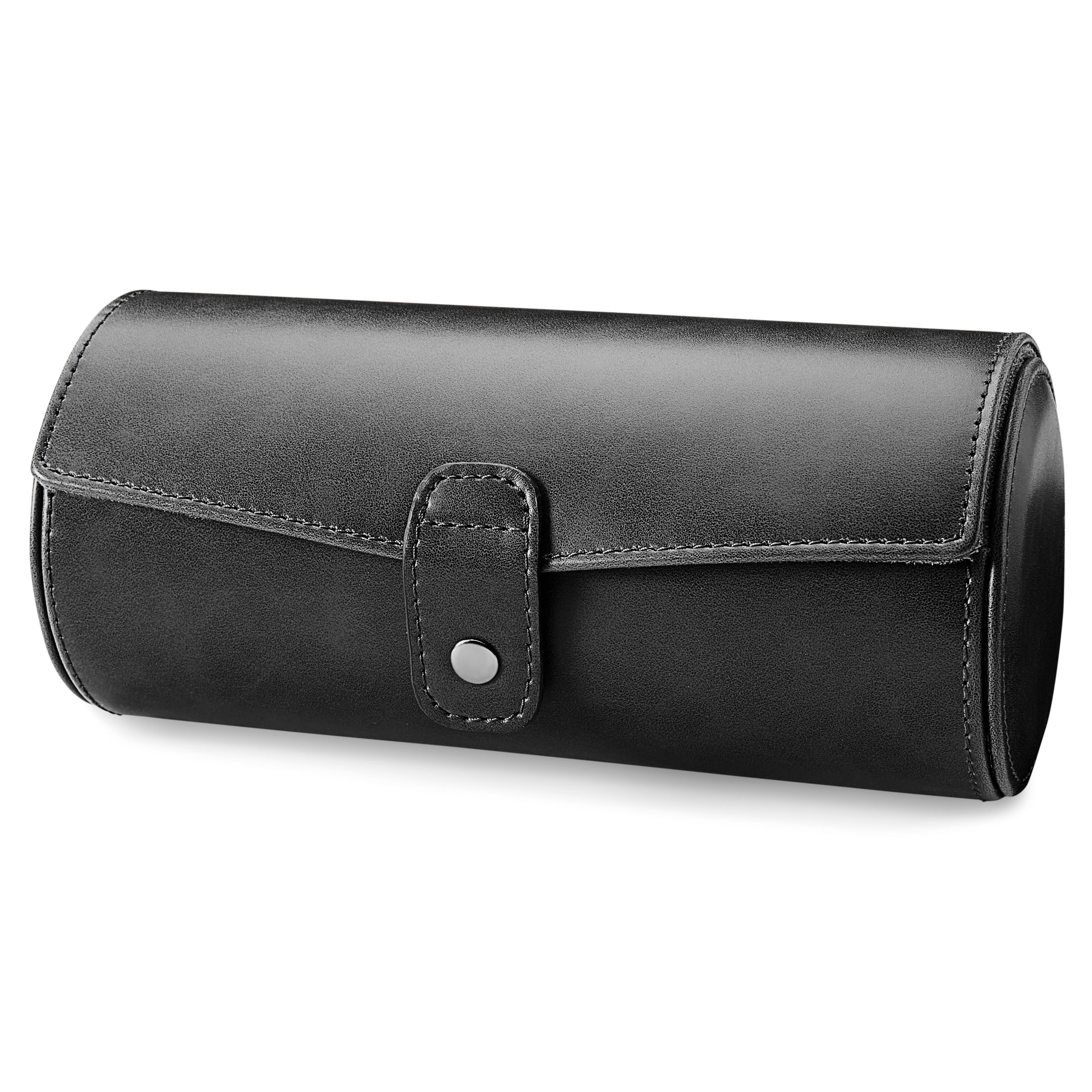 Black Watch & Jewellery Roll Black Watch & Jewellery Roll