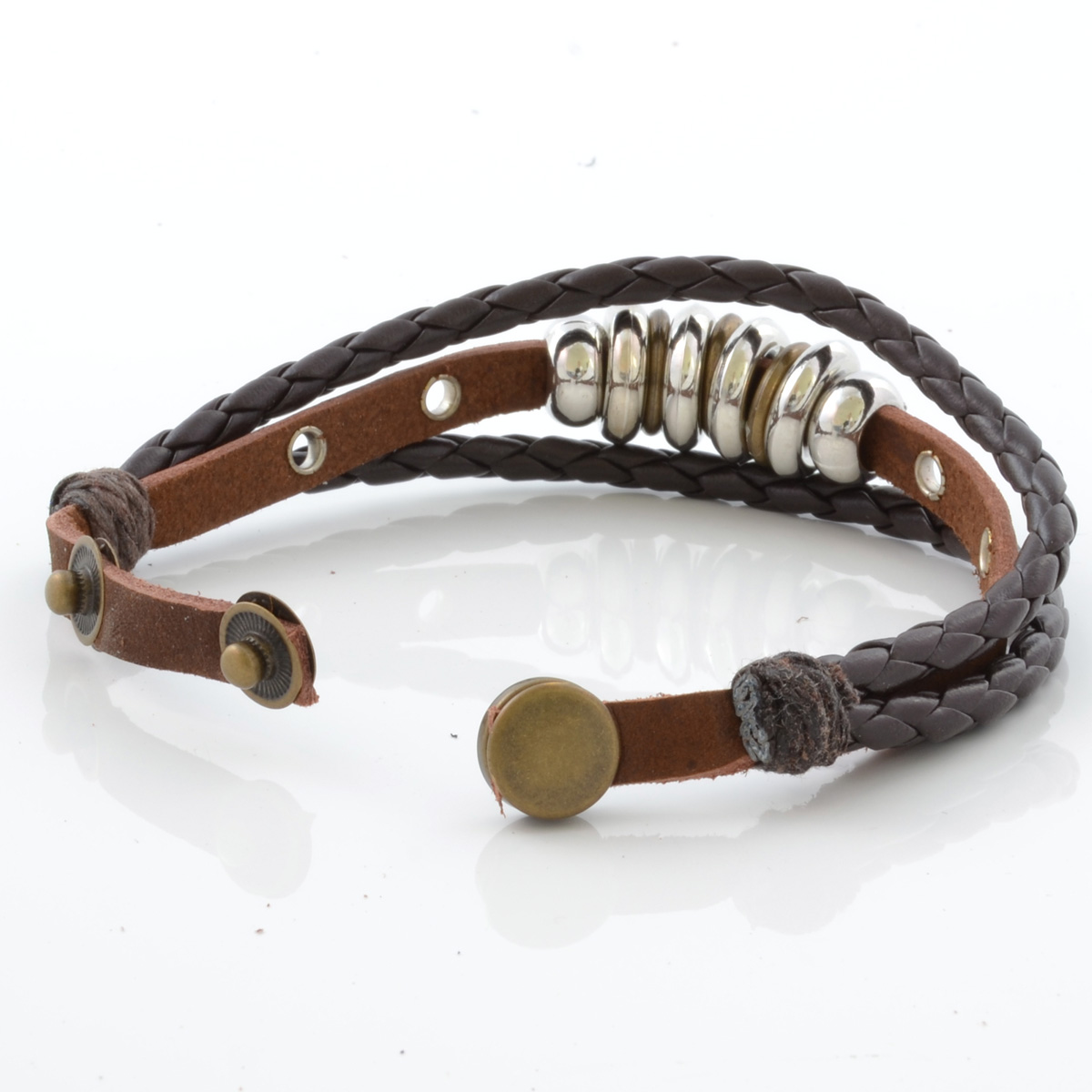 Δερμάτινο Βραχιόλι Very Stylish - 3