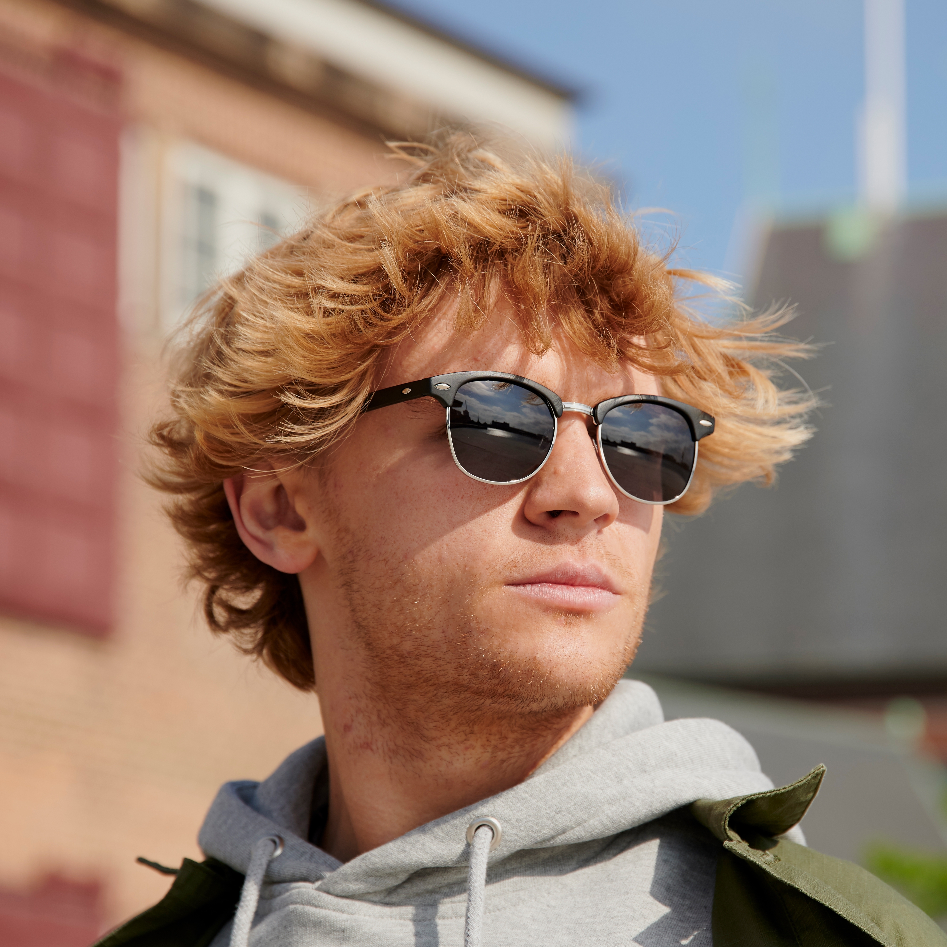 Will Black Browline Vista Sunglasses - 5