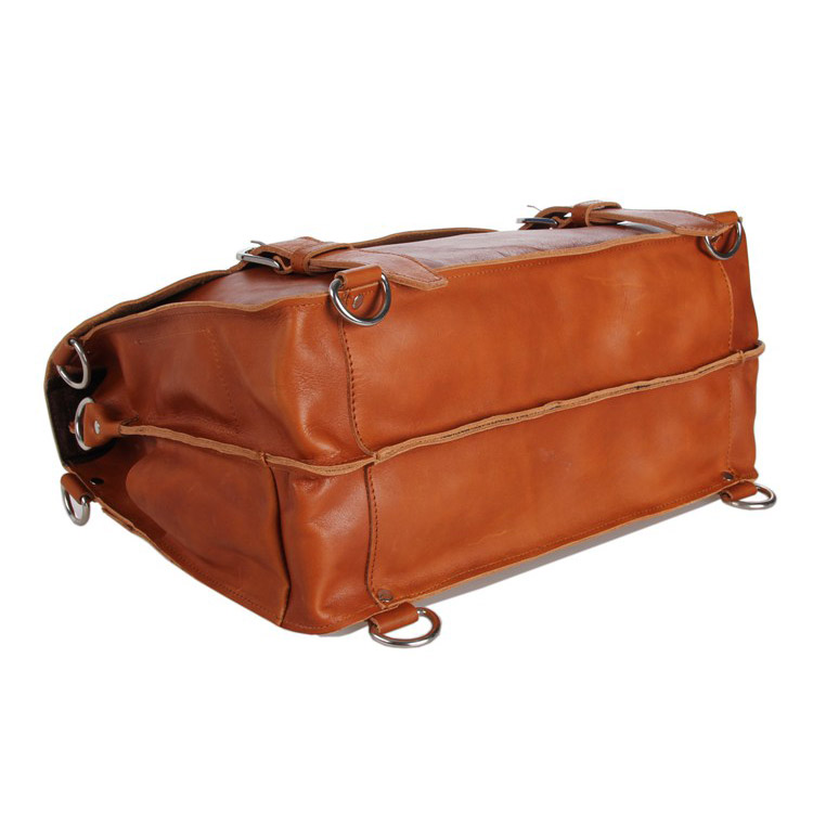 Borsa in pelle con scomparti - 9
