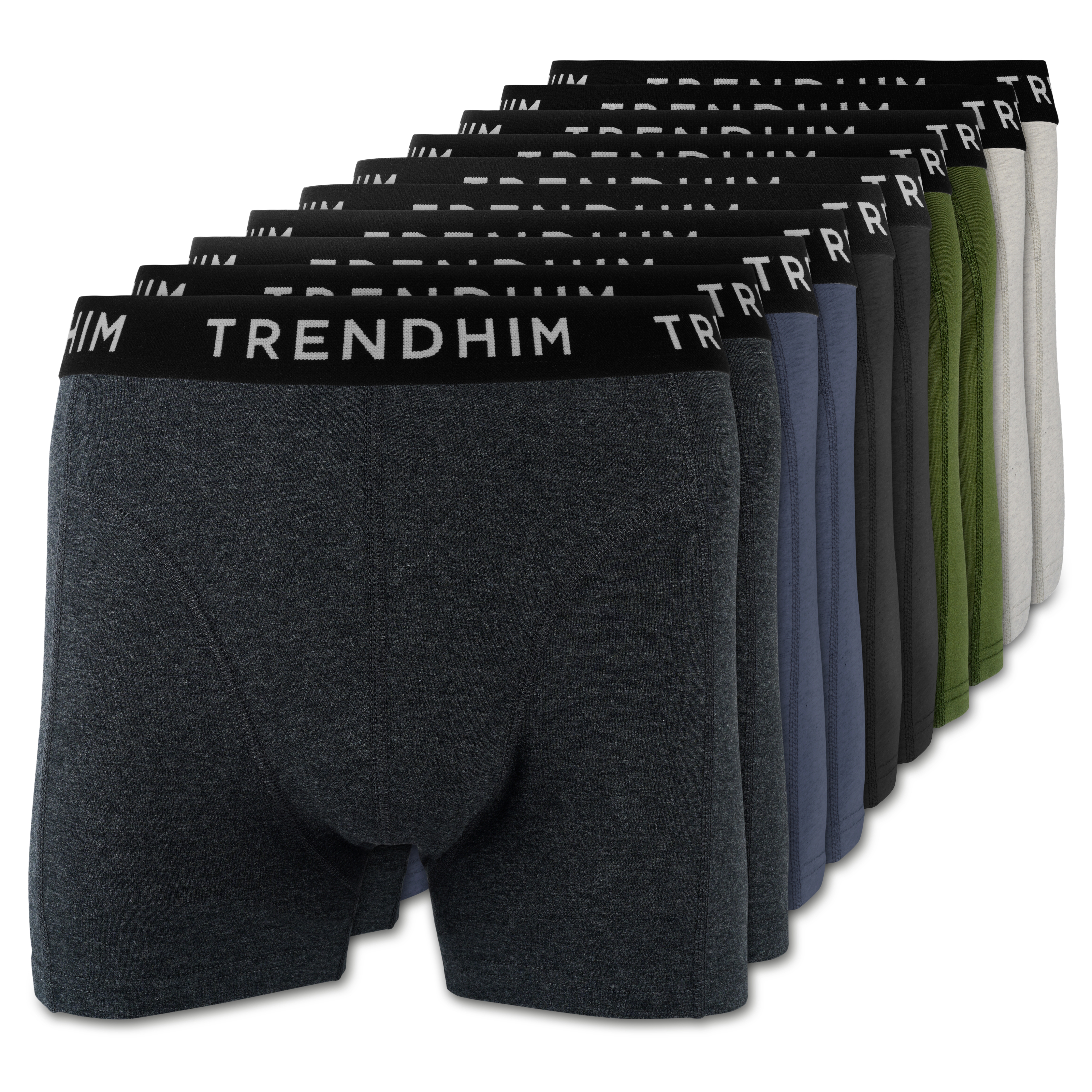 FlexFeel | 10-Pack Cotton Boxer Briefs - 1